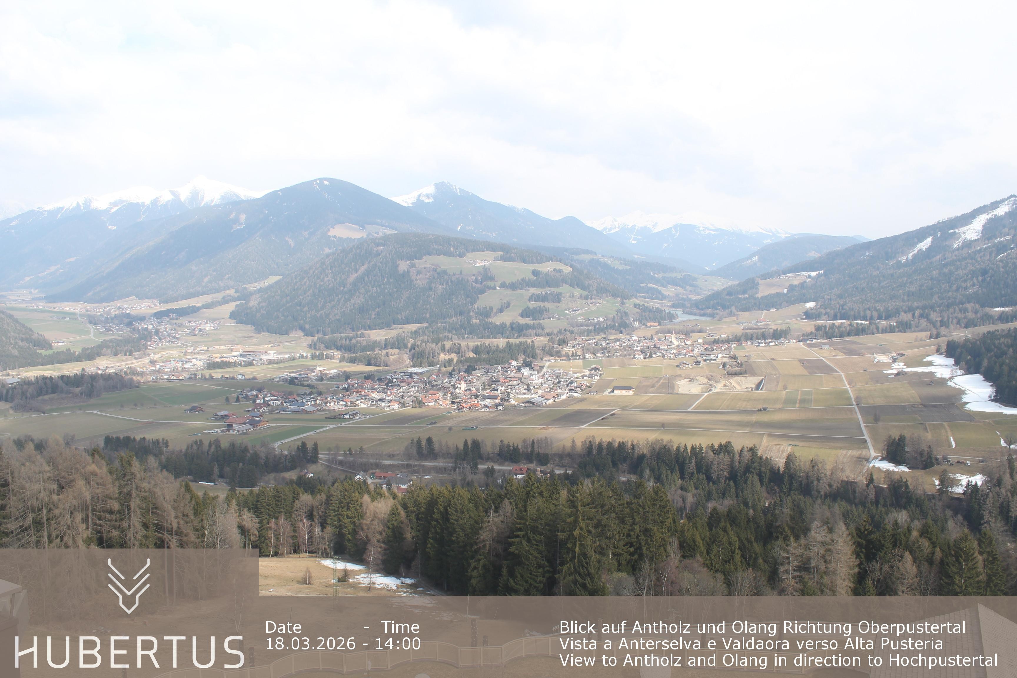 Archiv Foto Webcam Olang, Hotel Hubertus (Südtirol)