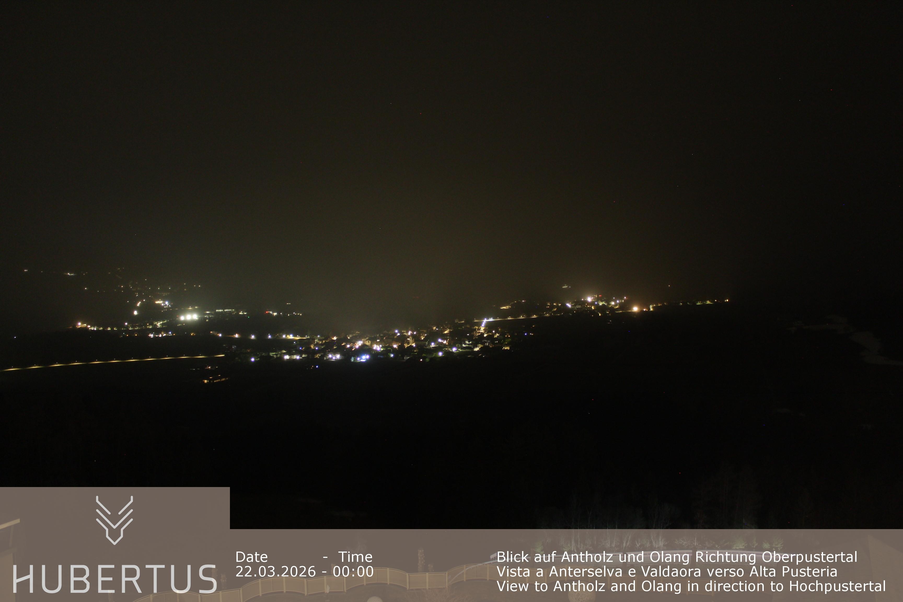 Archived image Webcam Olang in South Tyrol – Hotel Hubertus