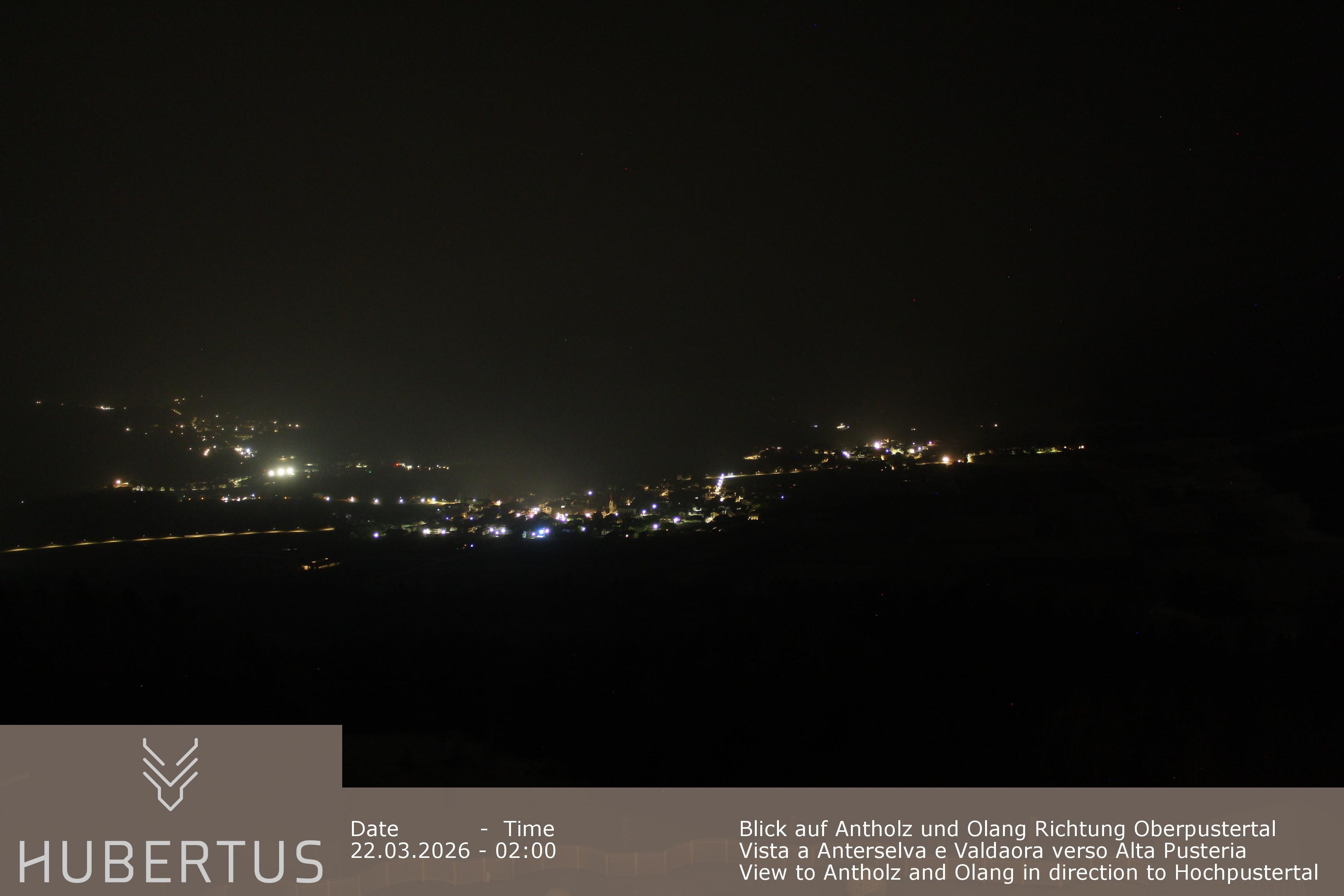 Archived image Webcam Olang in South Tyrol – Hotel Hubertus