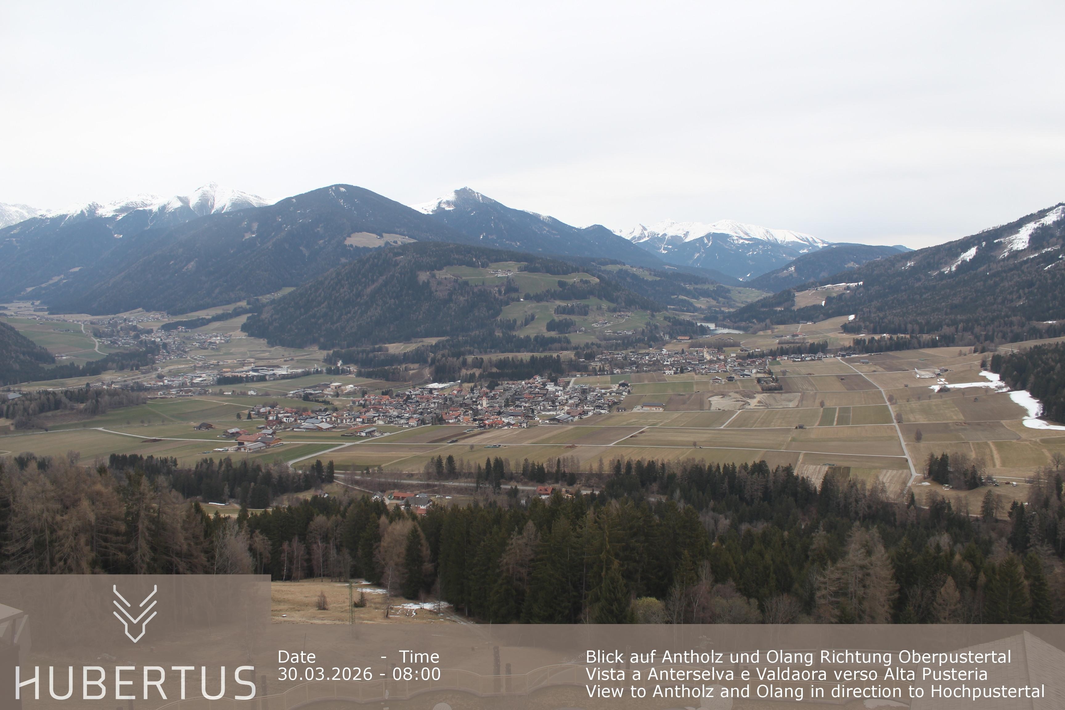 Archiv Foto Webcam Olang, Hotel Hubertus (Südtirol)