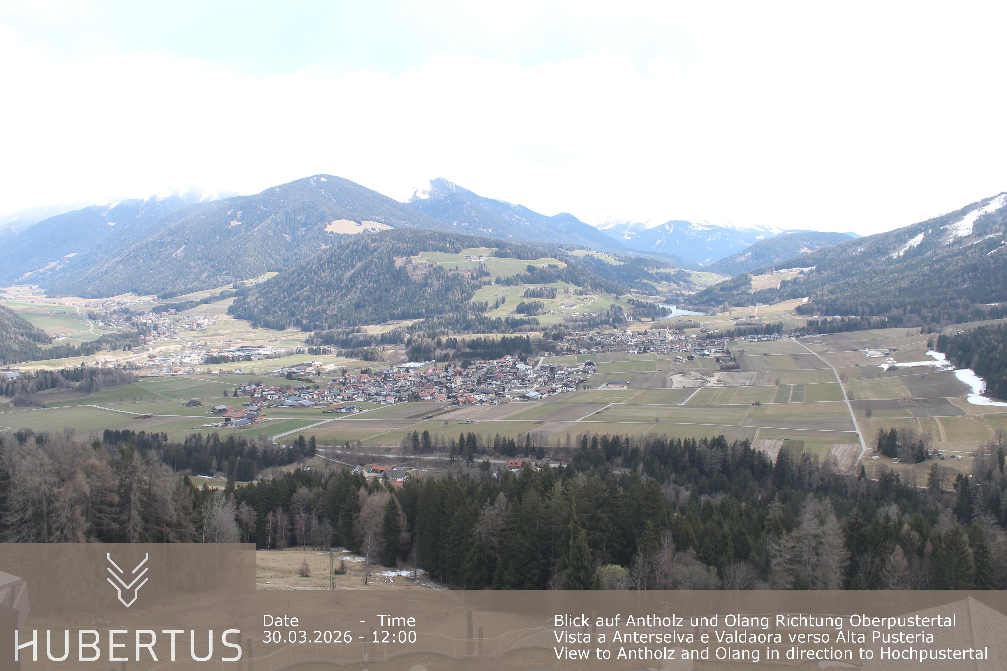 Archiv Foto Webcam Olang, Hotel Hubertus (Südtirol)