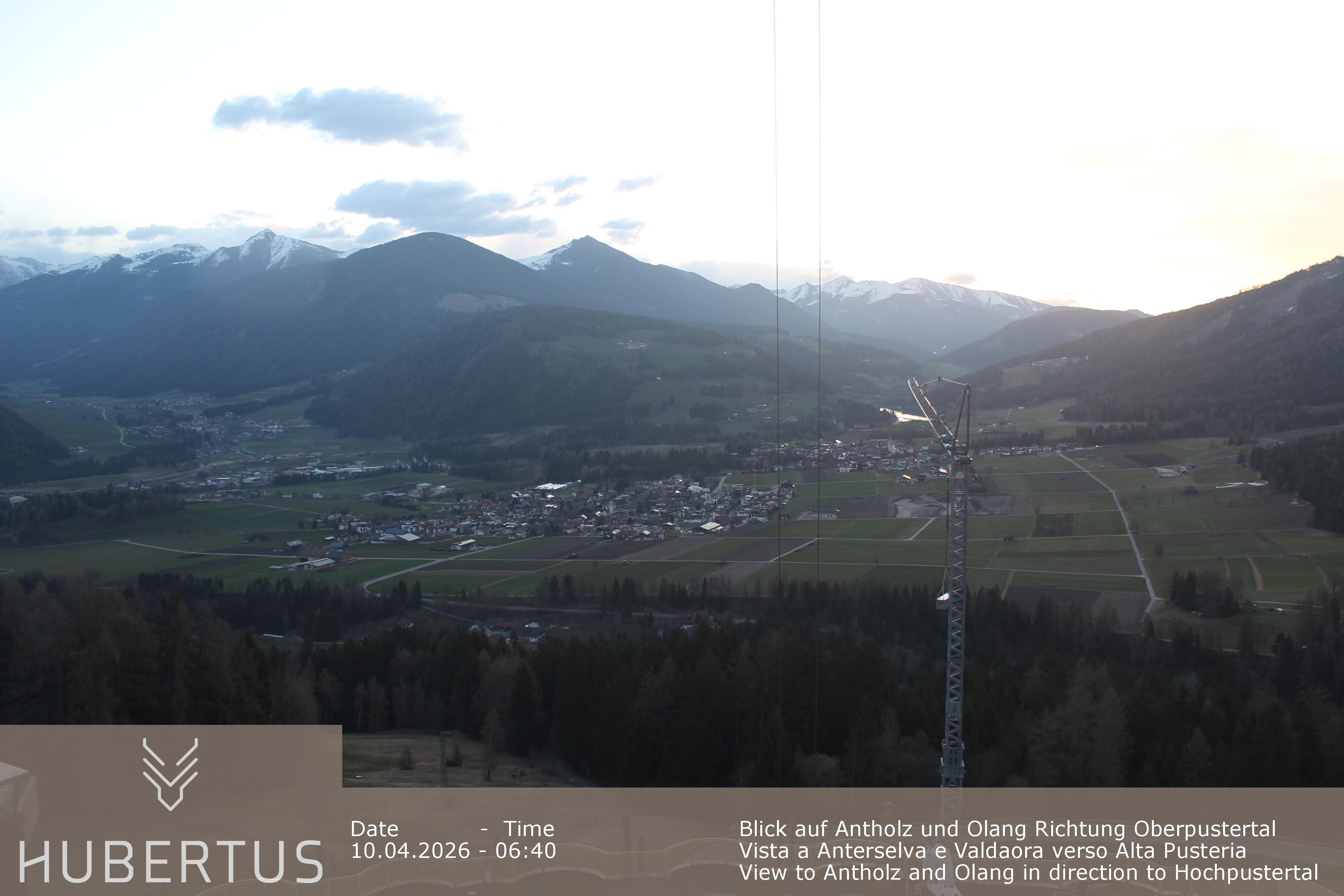 Archiv Foto Webcam Olang, Hotel Hubertus (Südtirol)