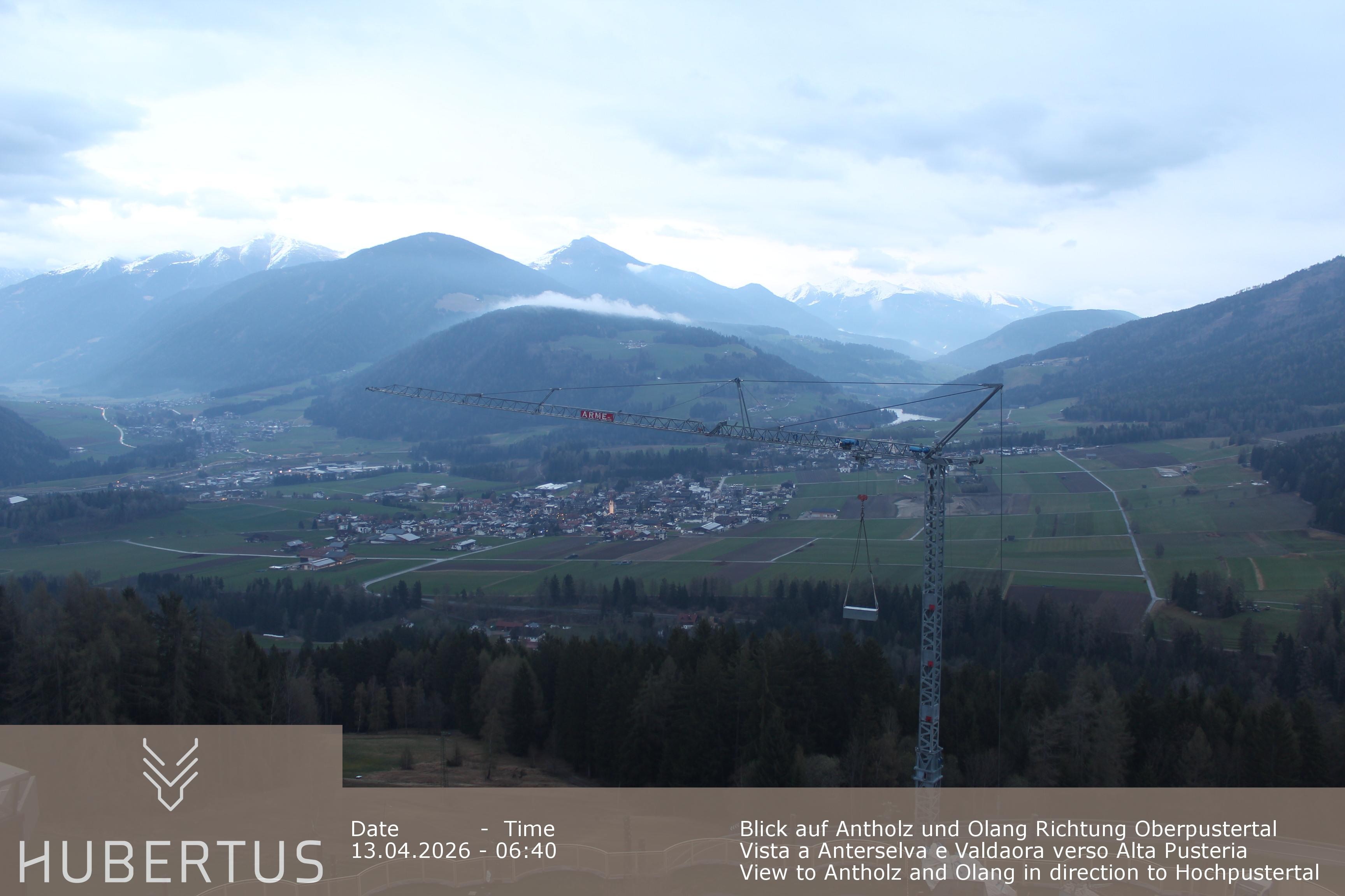 Archiv Foto Webcam Olang, Hotel Hubertus (Südtirol)