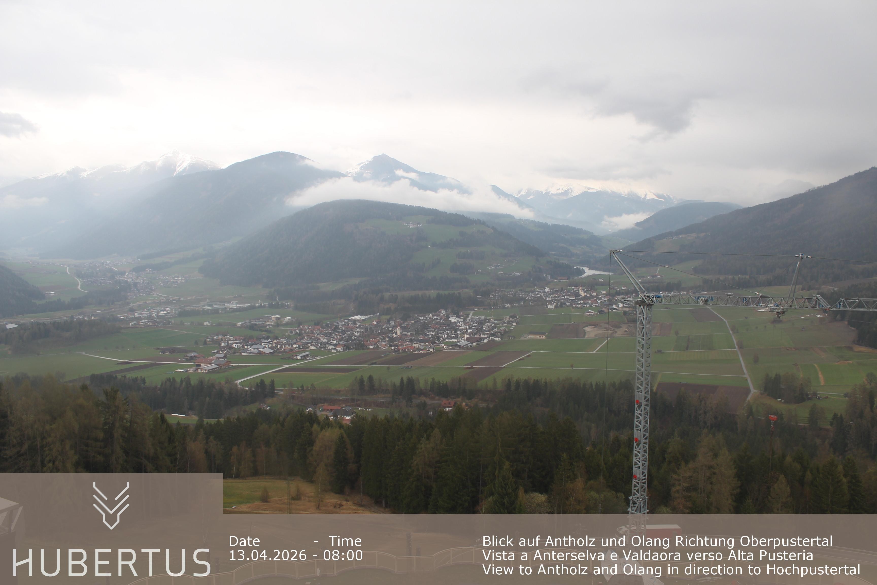 Archiv Foto Webcam Olang, Hotel Hubertus (Südtirol)