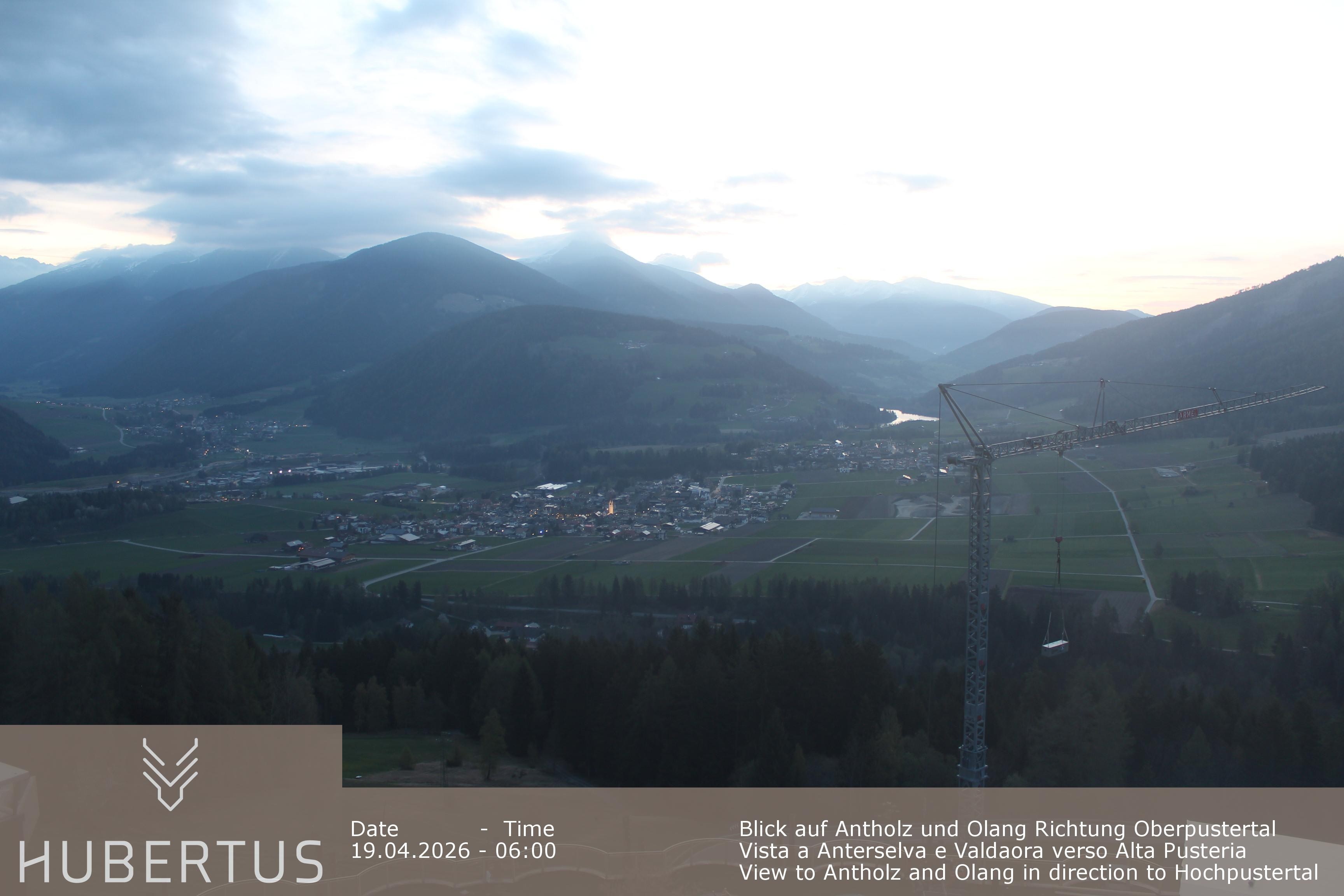 Archiv Foto Webcam Olang, Hotel Hubertus (Südtirol)
