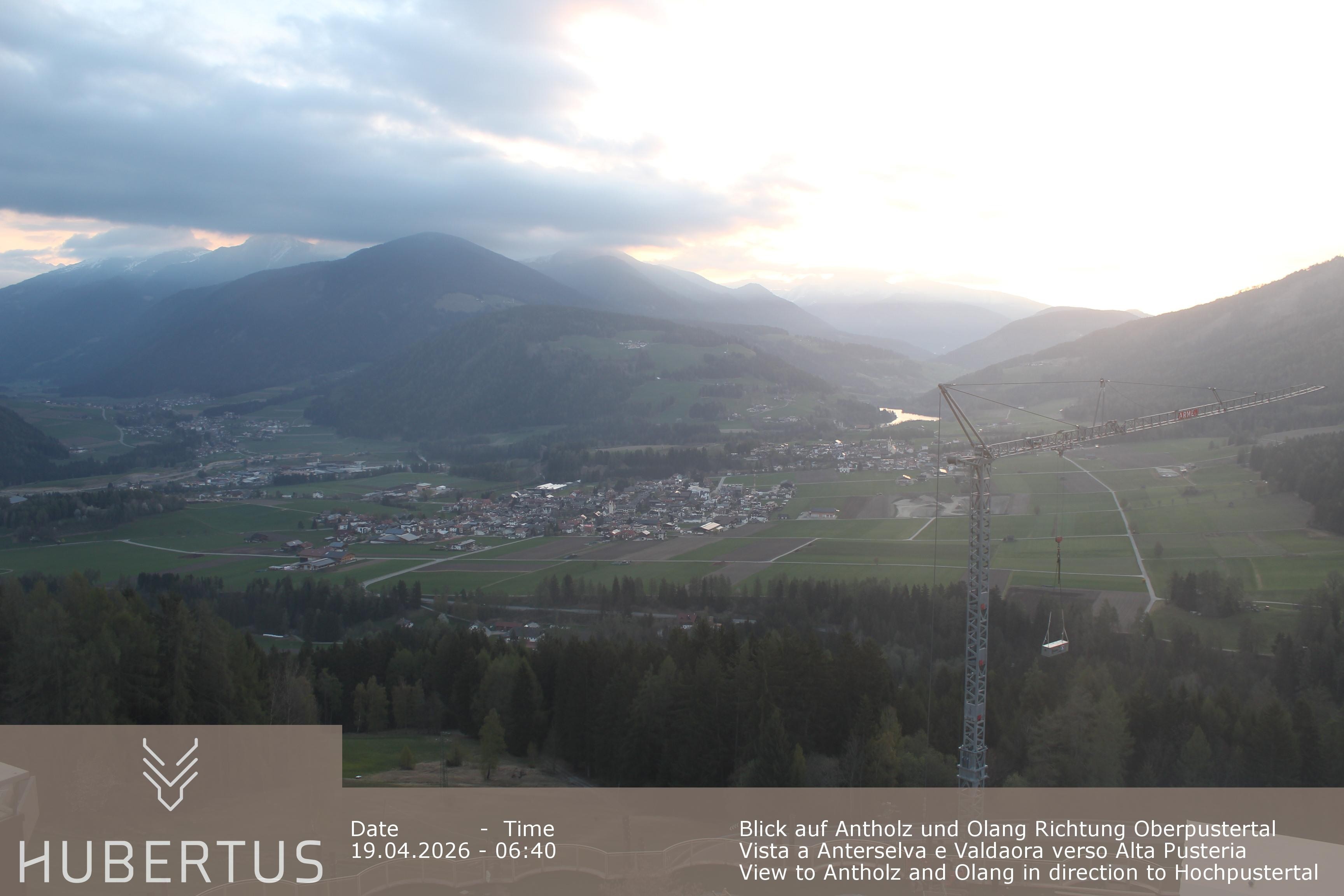 Archiv Foto Webcam Olang, Hotel Hubertus (Südtirol)