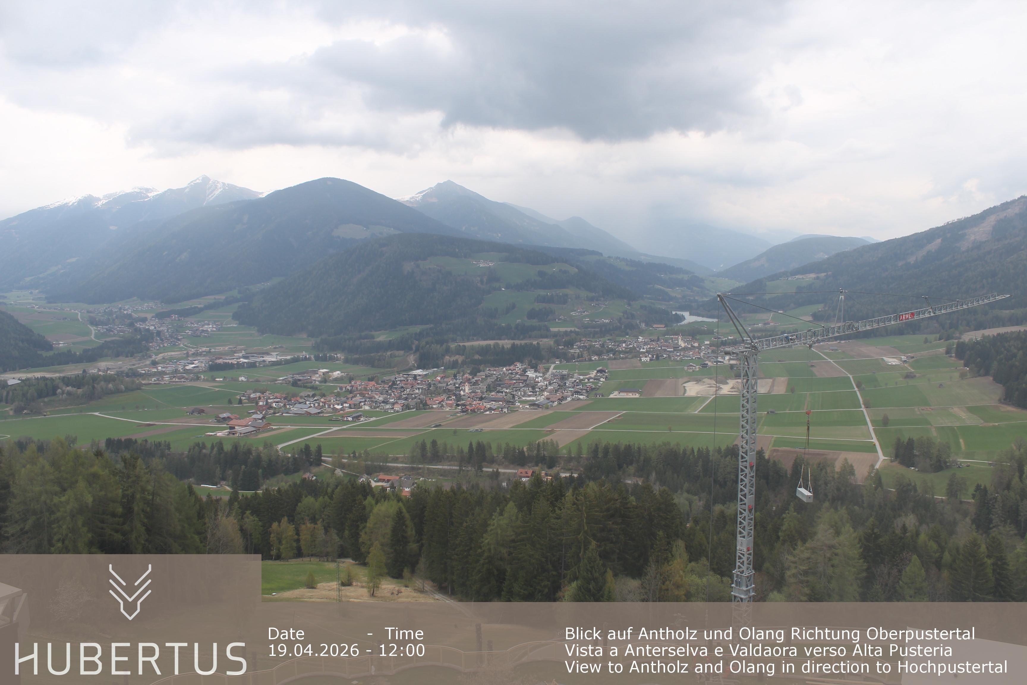 Archiv Foto Webcam Olang, Hotel Hubertus (Südtirol)