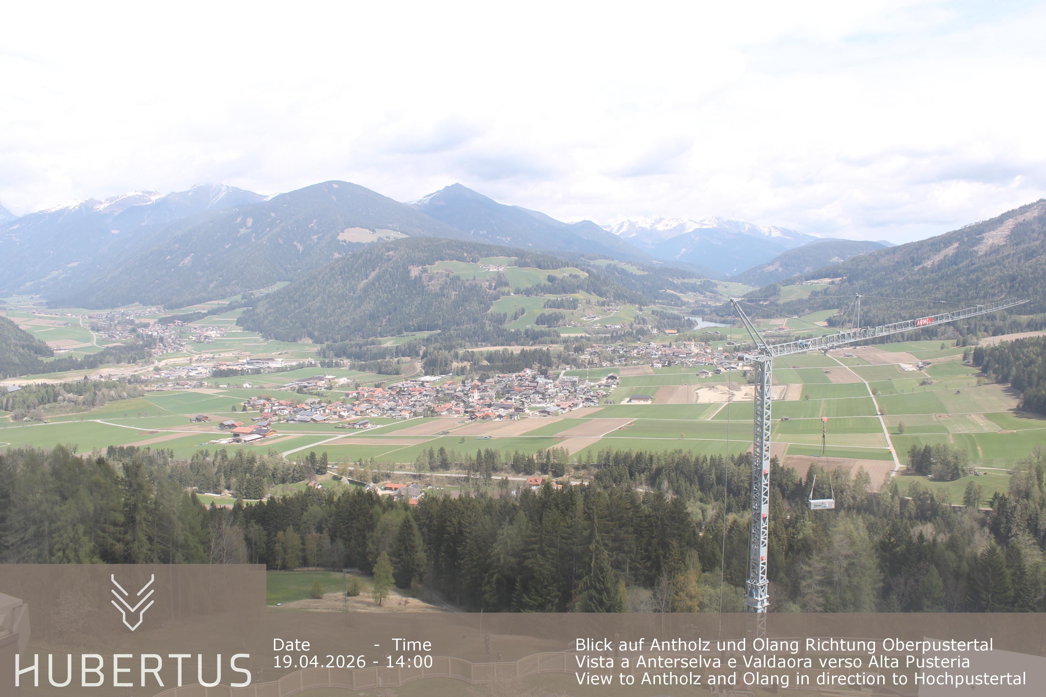 Archiv Foto Webcam Olang, Hotel Hubertus (Südtirol)