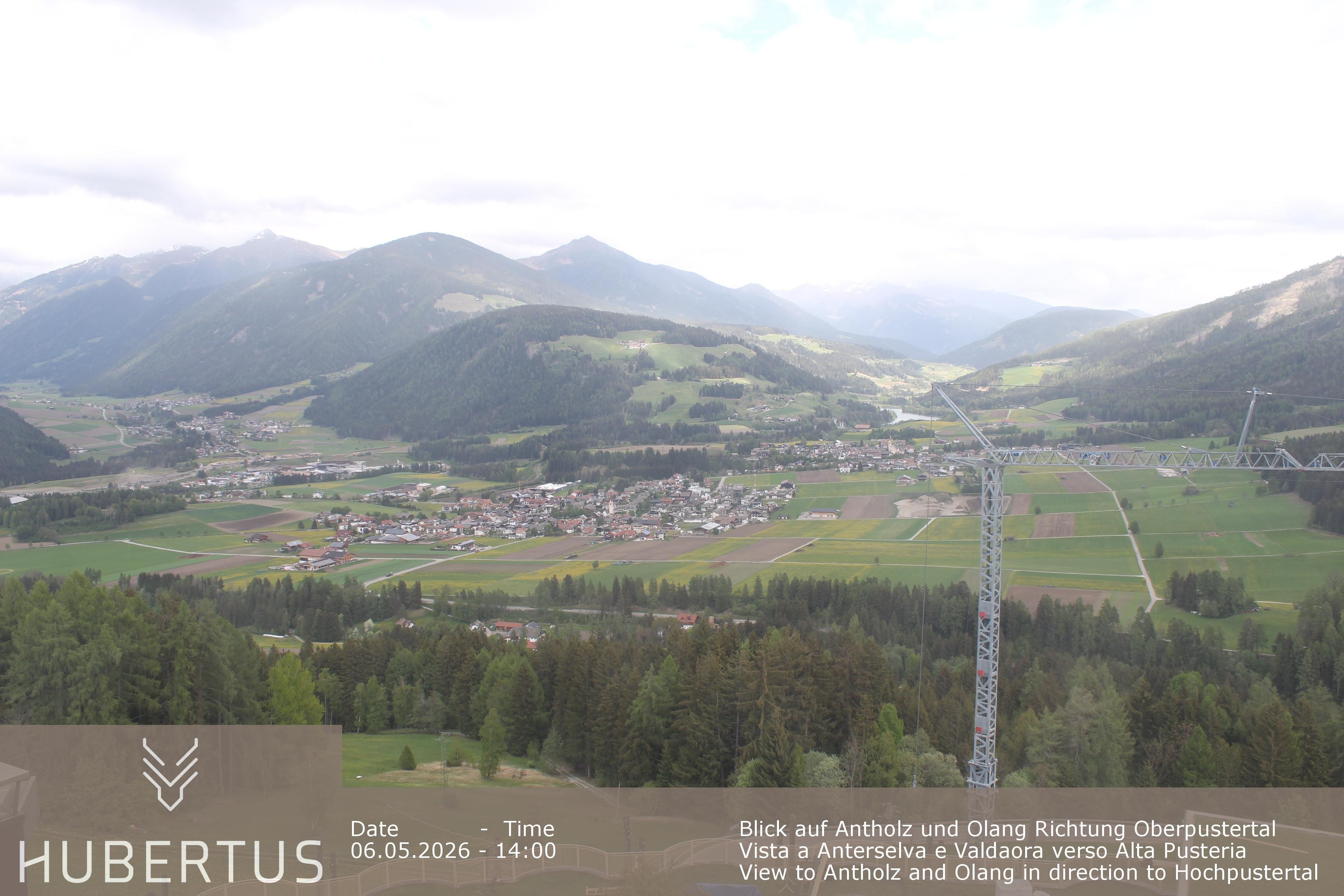 Archiv Foto Webcam Olang, Hotel Hubertus (Südtirol)