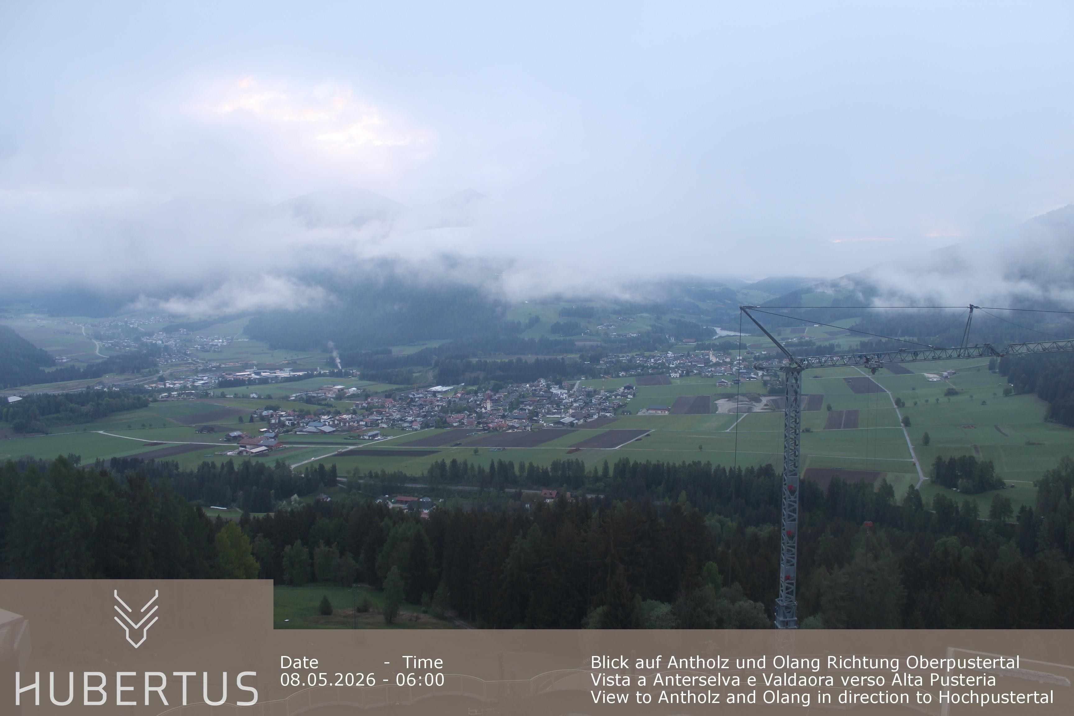 Archiv Foto Webcam Olang, Hotel Hubertus (Südtirol)