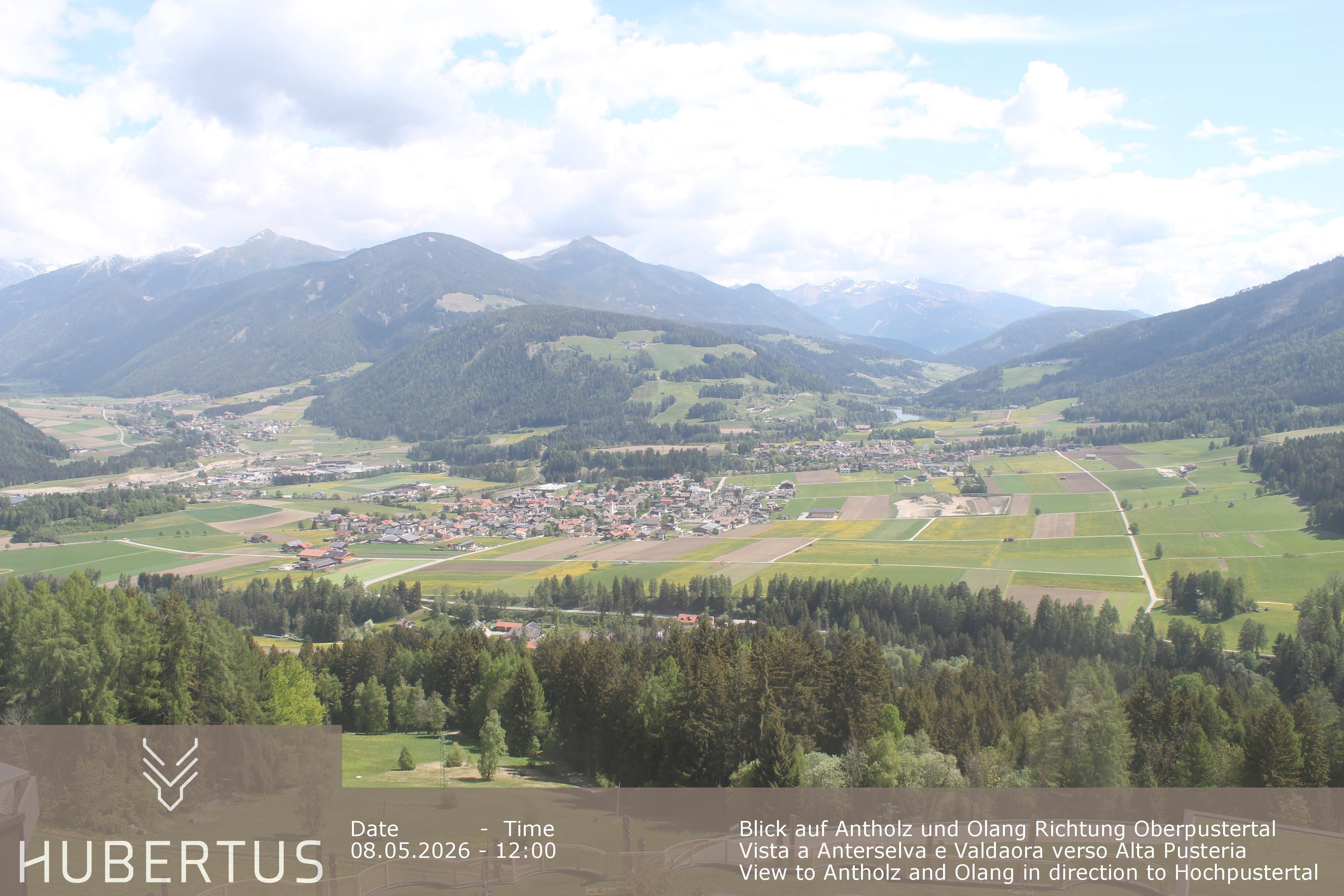 Archiv Foto Webcam Olang, Hotel Hubertus (Südtirol)
