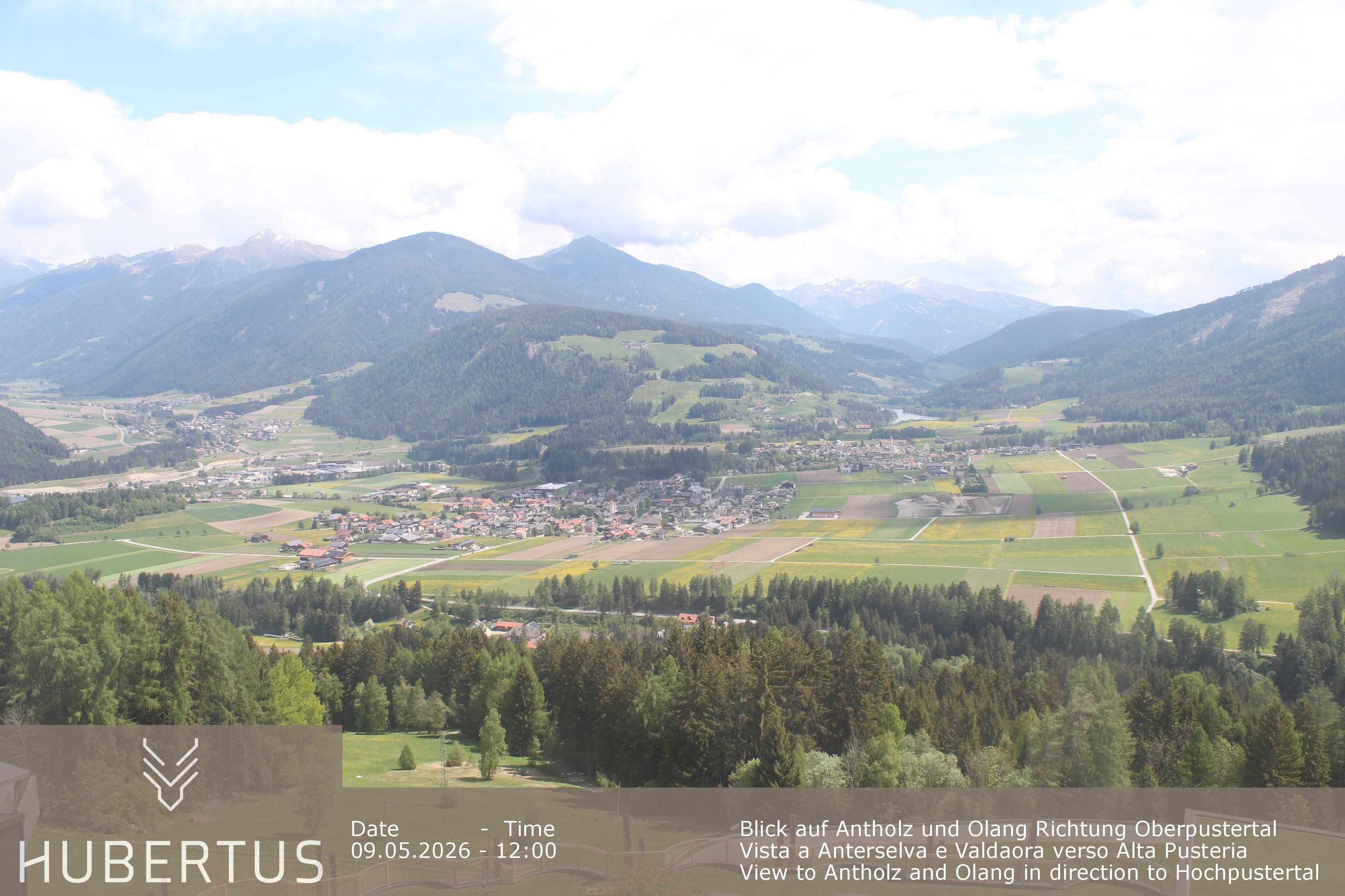 Archiv Foto Webcam Olang, Hotel Hubertus (Südtirol)