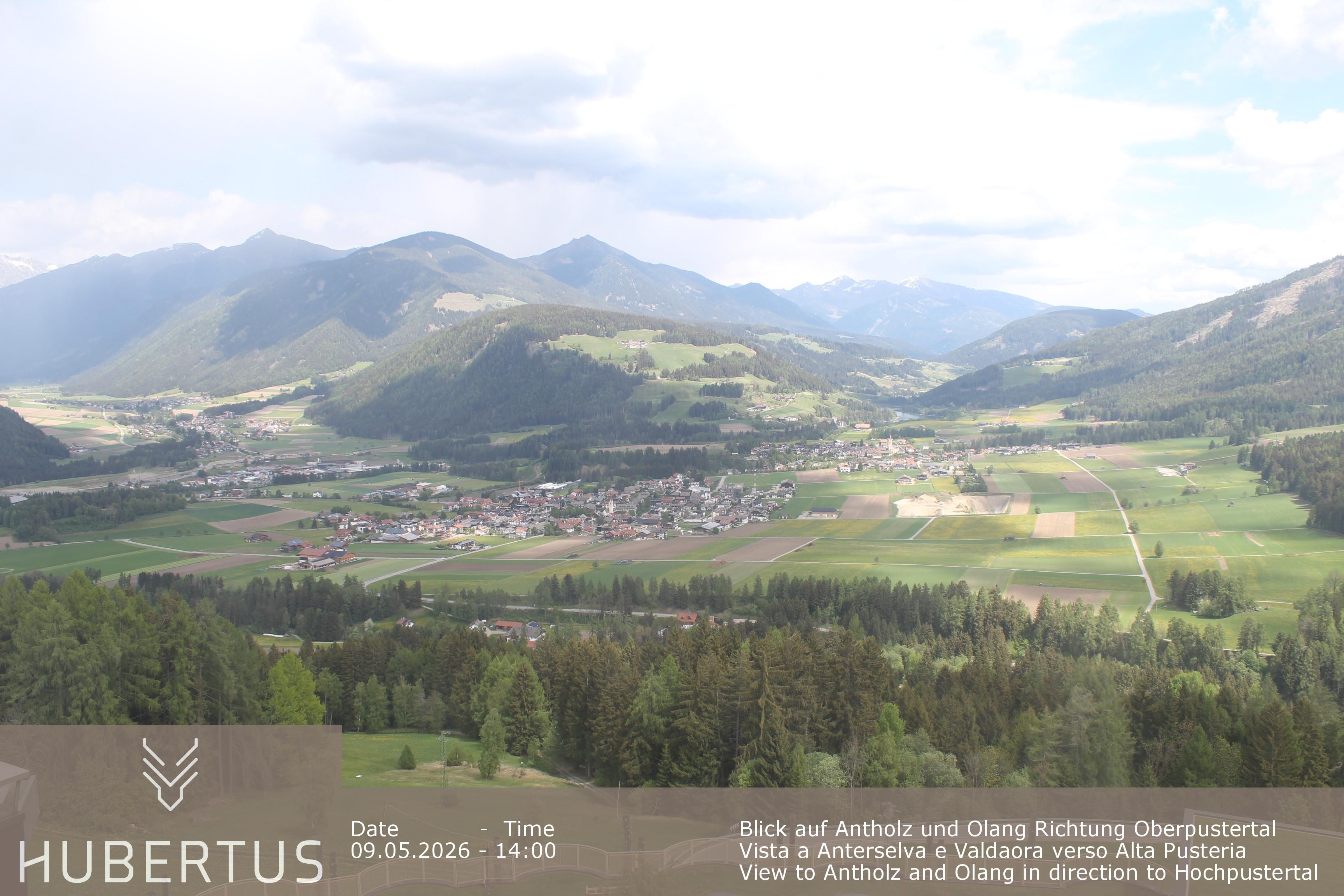 Archiv Foto Webcam Olang, Hotel Hubertus (Südtirol)