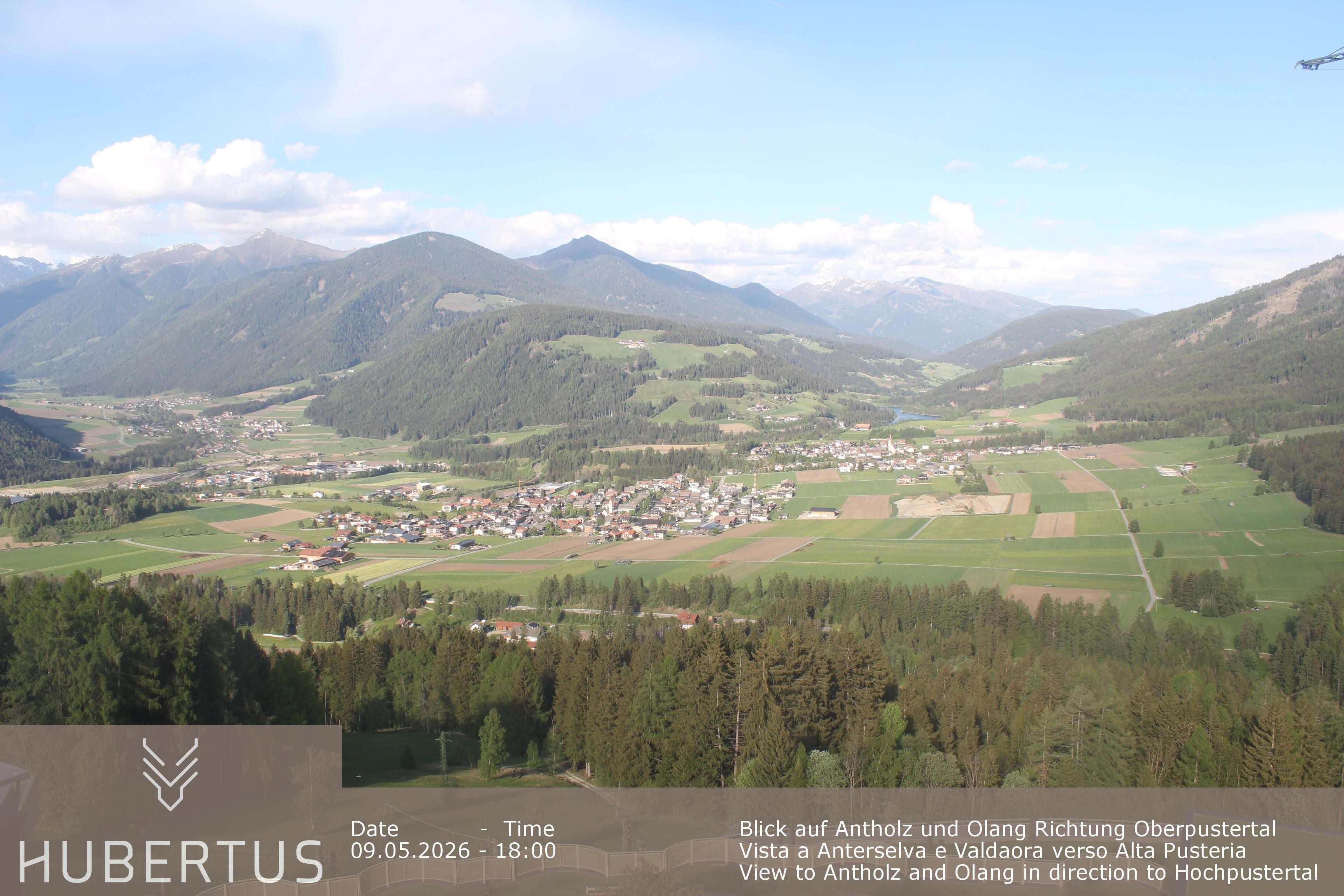 Archiv Foto Webcam Olang, Hotel Hubertus (Südtirol)