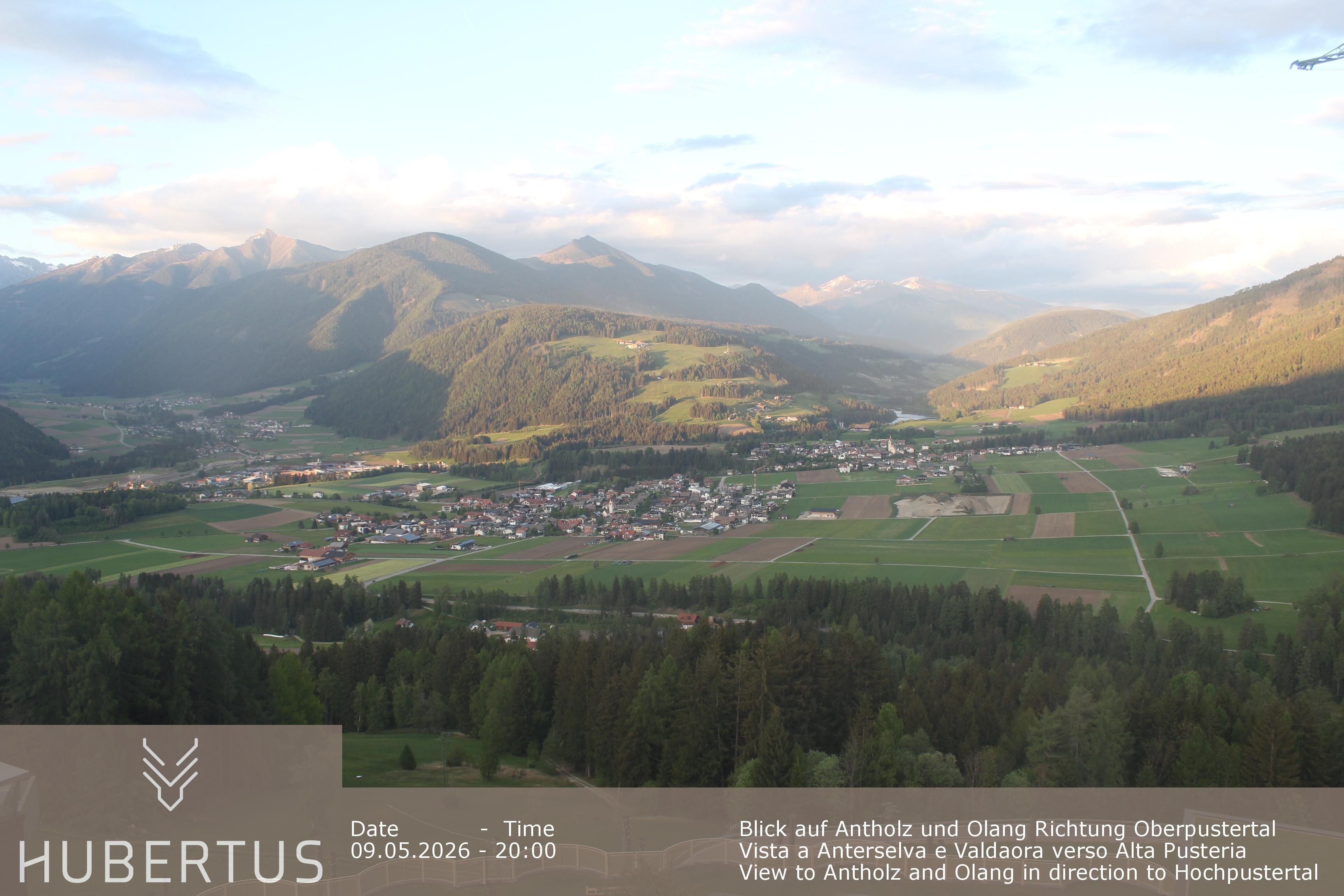 Archiv Foto Webcam Olang, Hotel Hubertus (Südtirol)