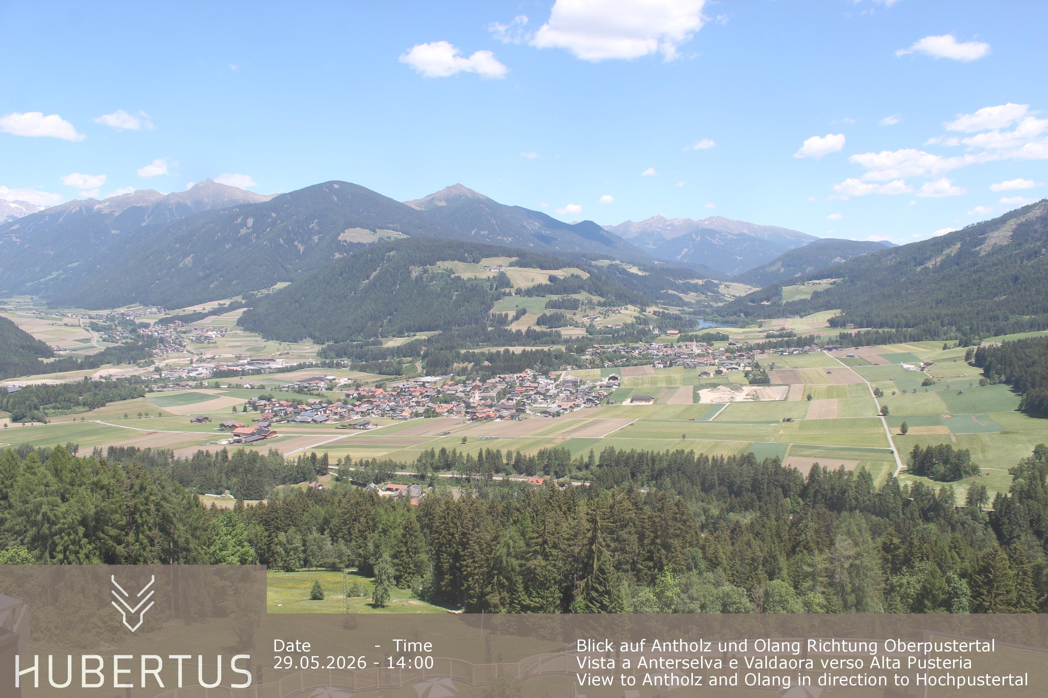 Archiv Foto Webcam Olang, Hotel Hubertus (Südtirol)