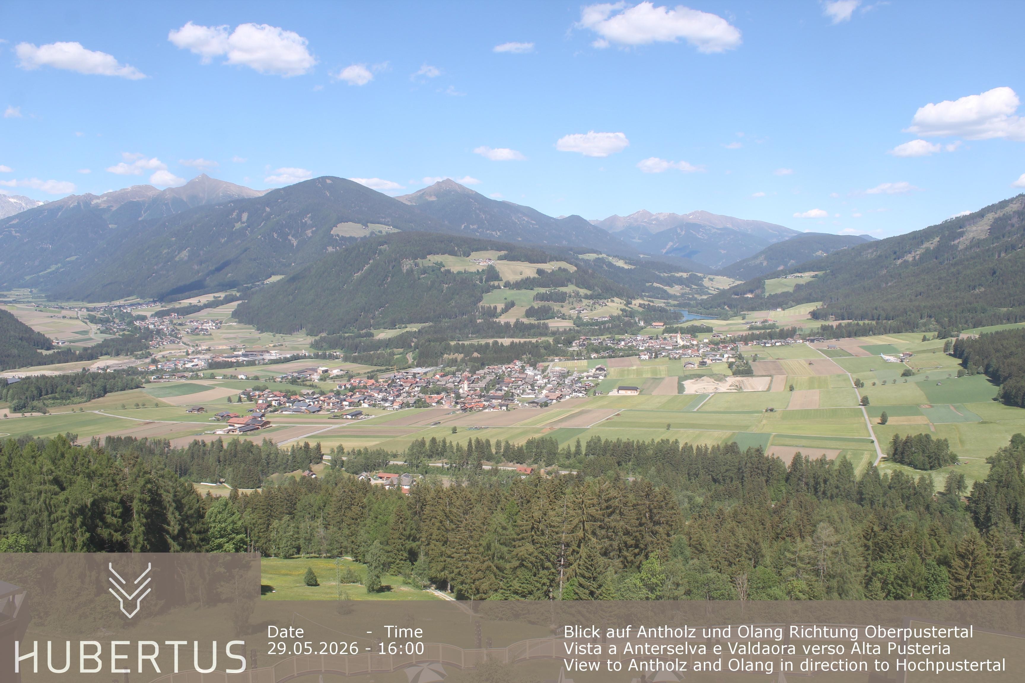 Archiv Foto Webcam Olang, Hotel Hubertus (Südtirol)