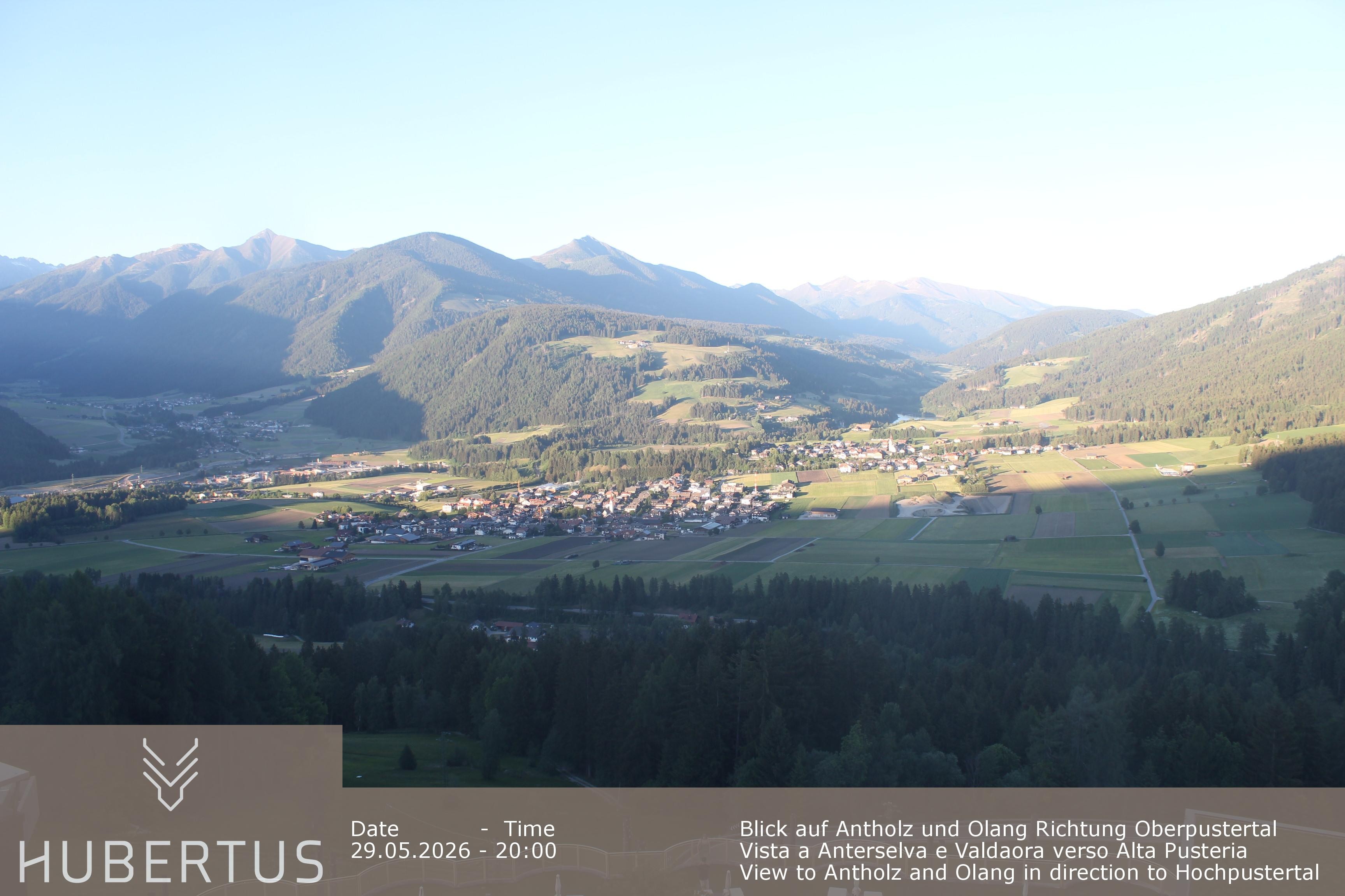 Archiv Foto Webcam Olang, Hotel Hubertus (Südtirol)