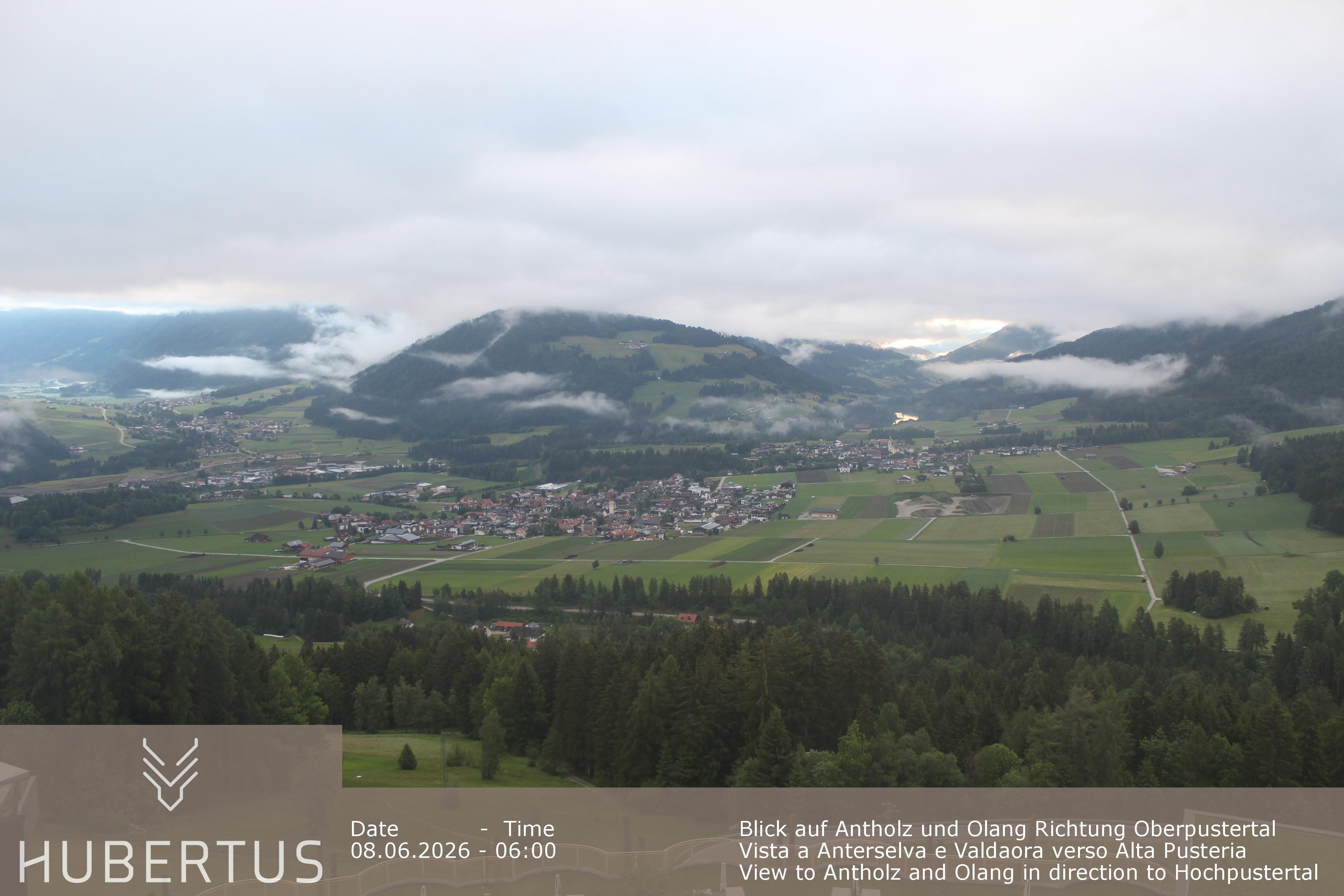 Archiv Foto Webcam Olang, Hotel Hubertus (Südtirol)