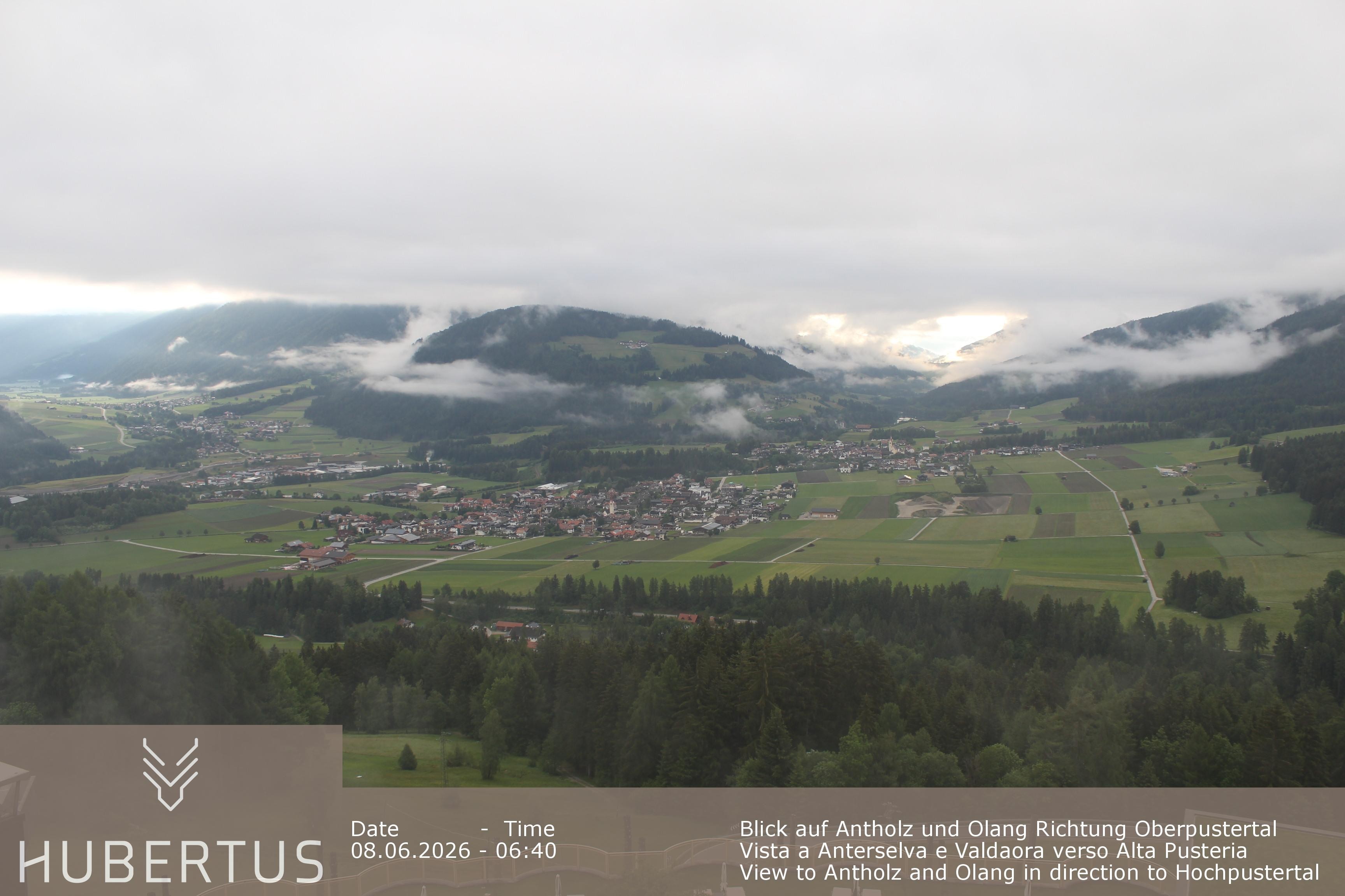 Archiv Foto Webcam Olang, Hotel Hubertus (Südtirol)