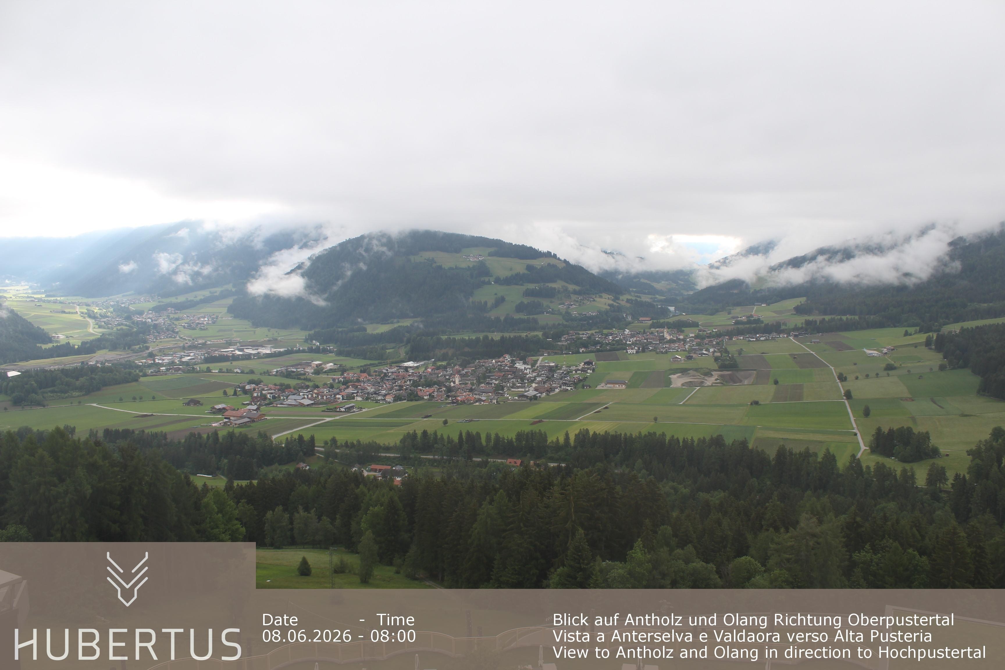 Archiv Foto Webcam Olang, Hotel Hubertus (Südtirol)