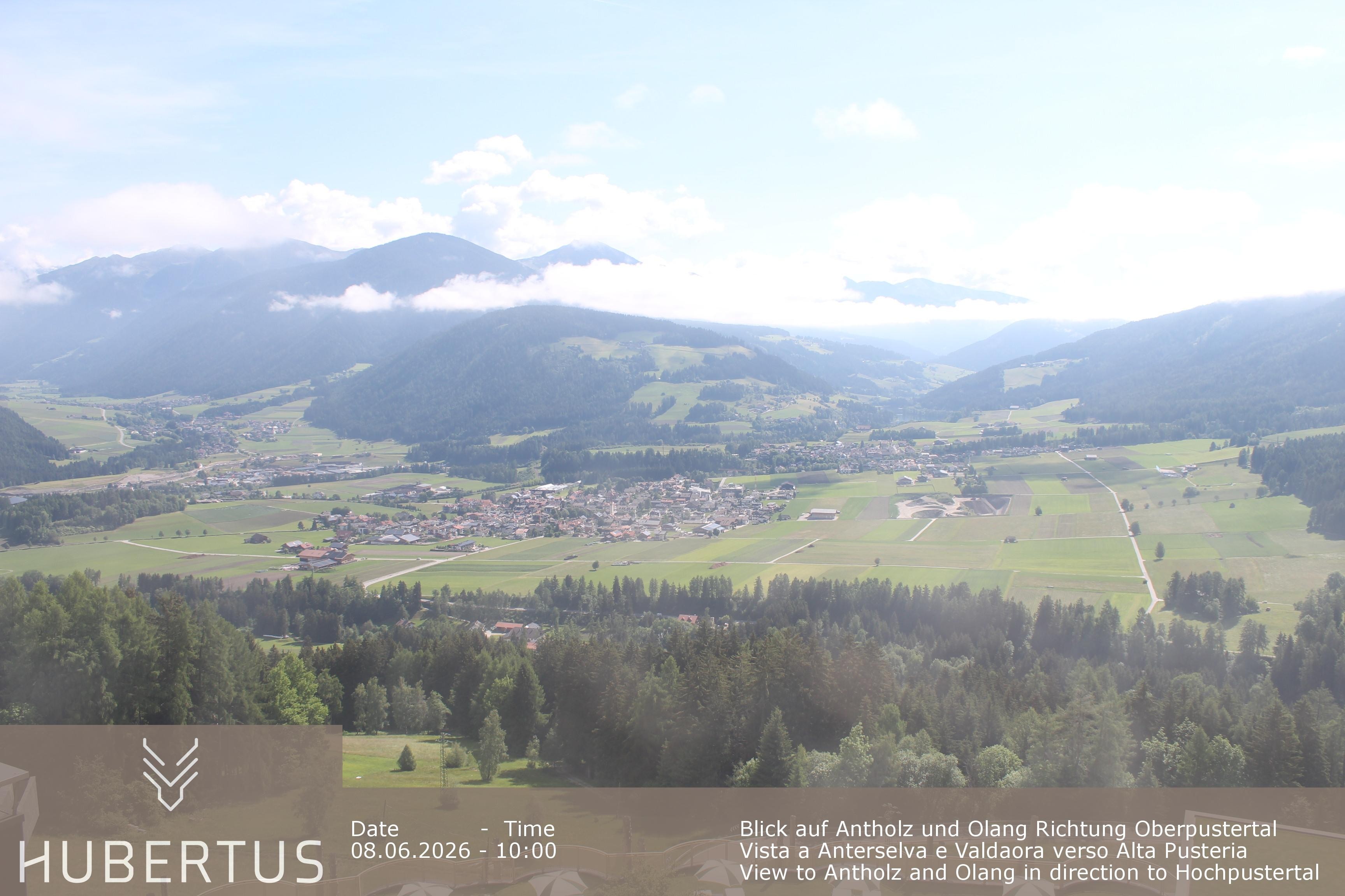 Archiv Foto Webcam Olang, Hotel Hubertus (Südtirol)