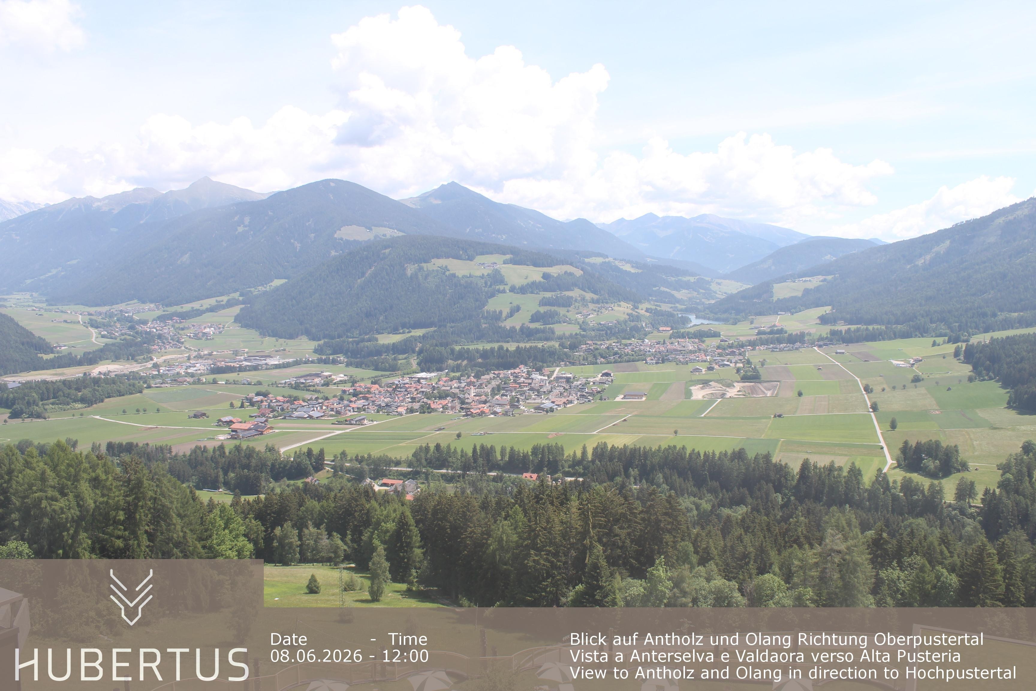 Archiv Foto Webcam Olang, Hotel Hubertus (Südtirol)