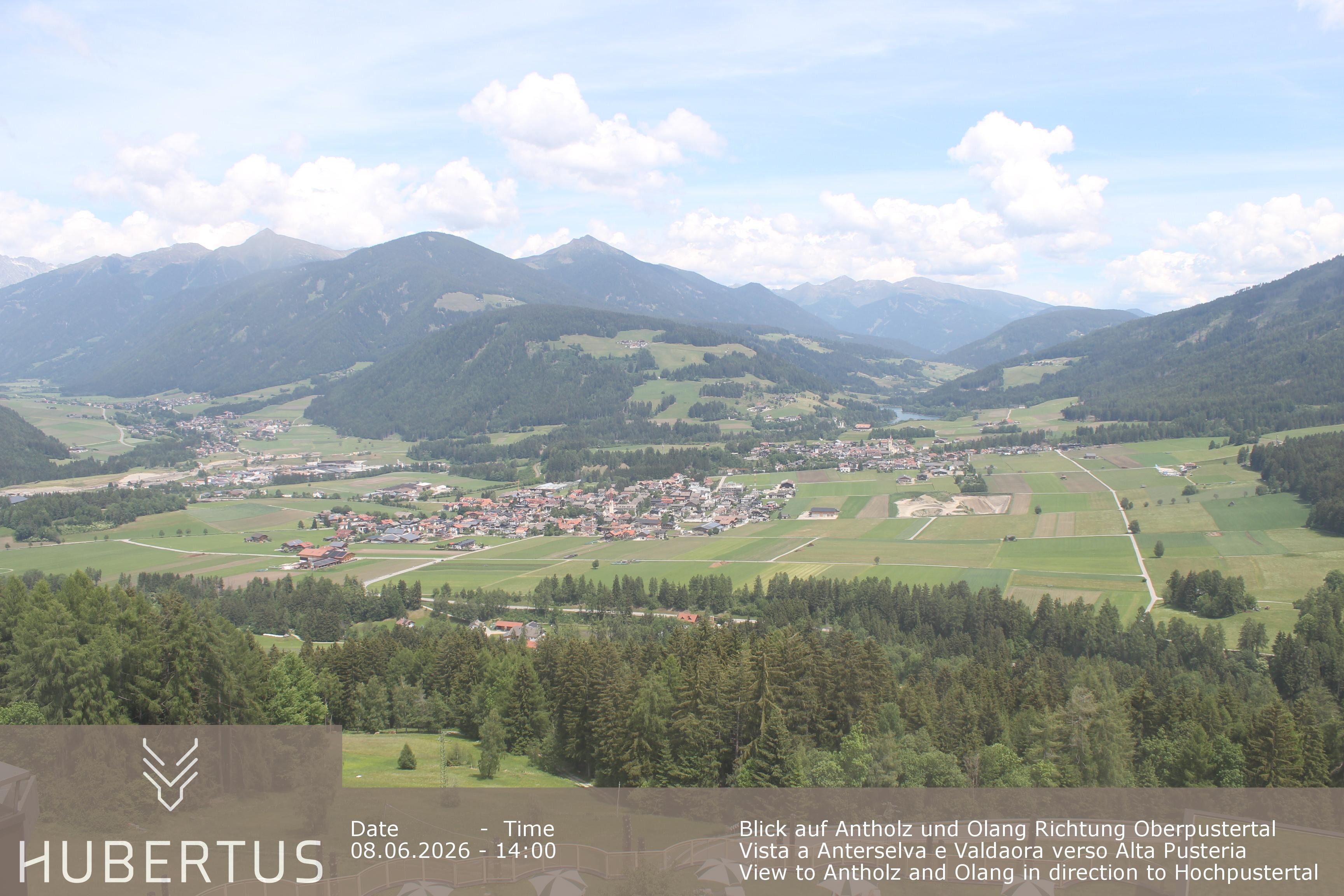 Archiv Foto Webcam Olang, Hotel Hubertus (Südtirol)