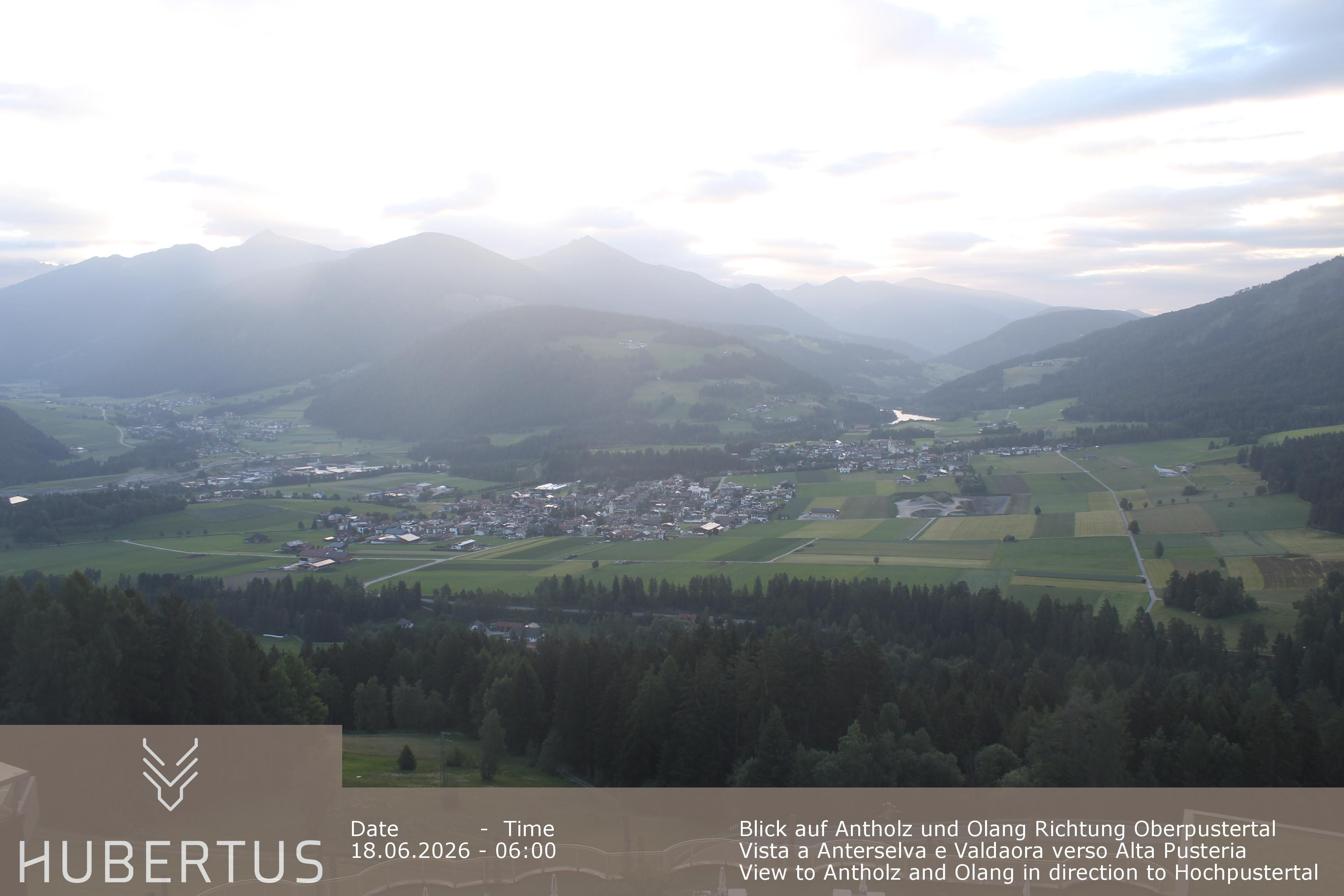 Archiv Foto Webcam Olang, Hotel Hubertus (Südtirol)