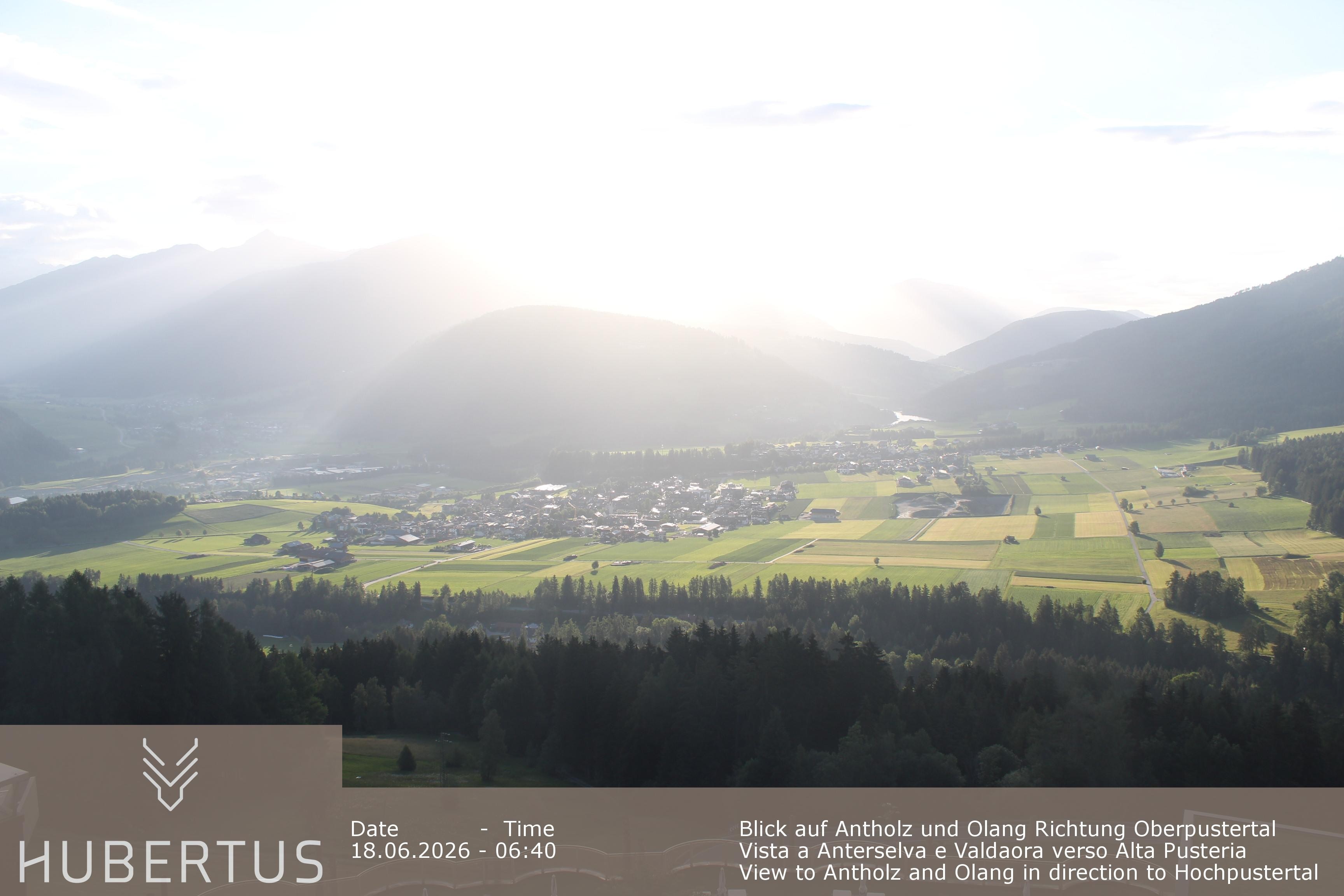 Archiv Foto Webcam Olang, Hotel Hubertus (Südtirol)