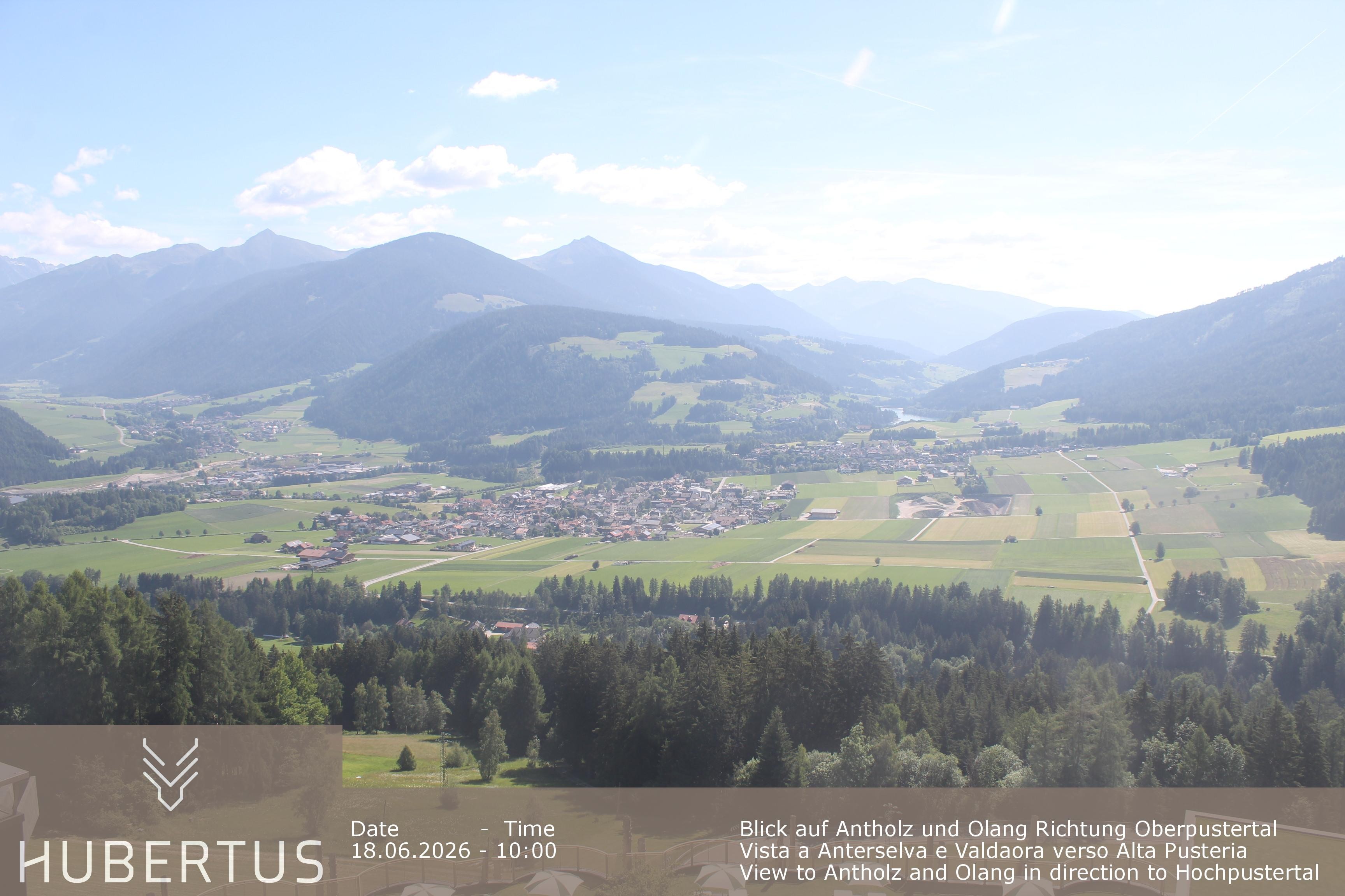 Archiv Foto Webcam Olang, Hotel Hubertus (Südtirol)