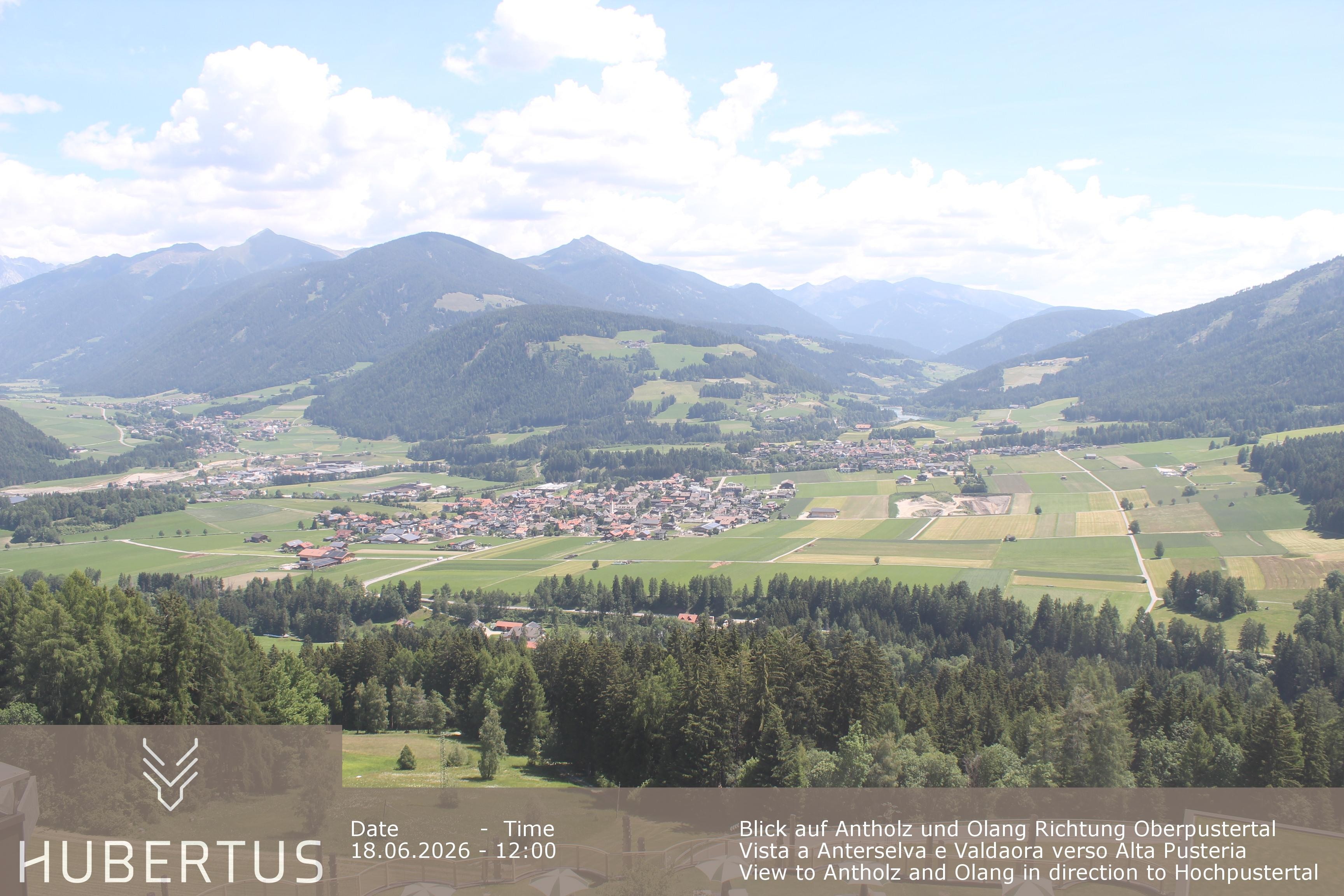 Archiv Foto Webcam Olang, Hotel Hubertus (Südtirol)