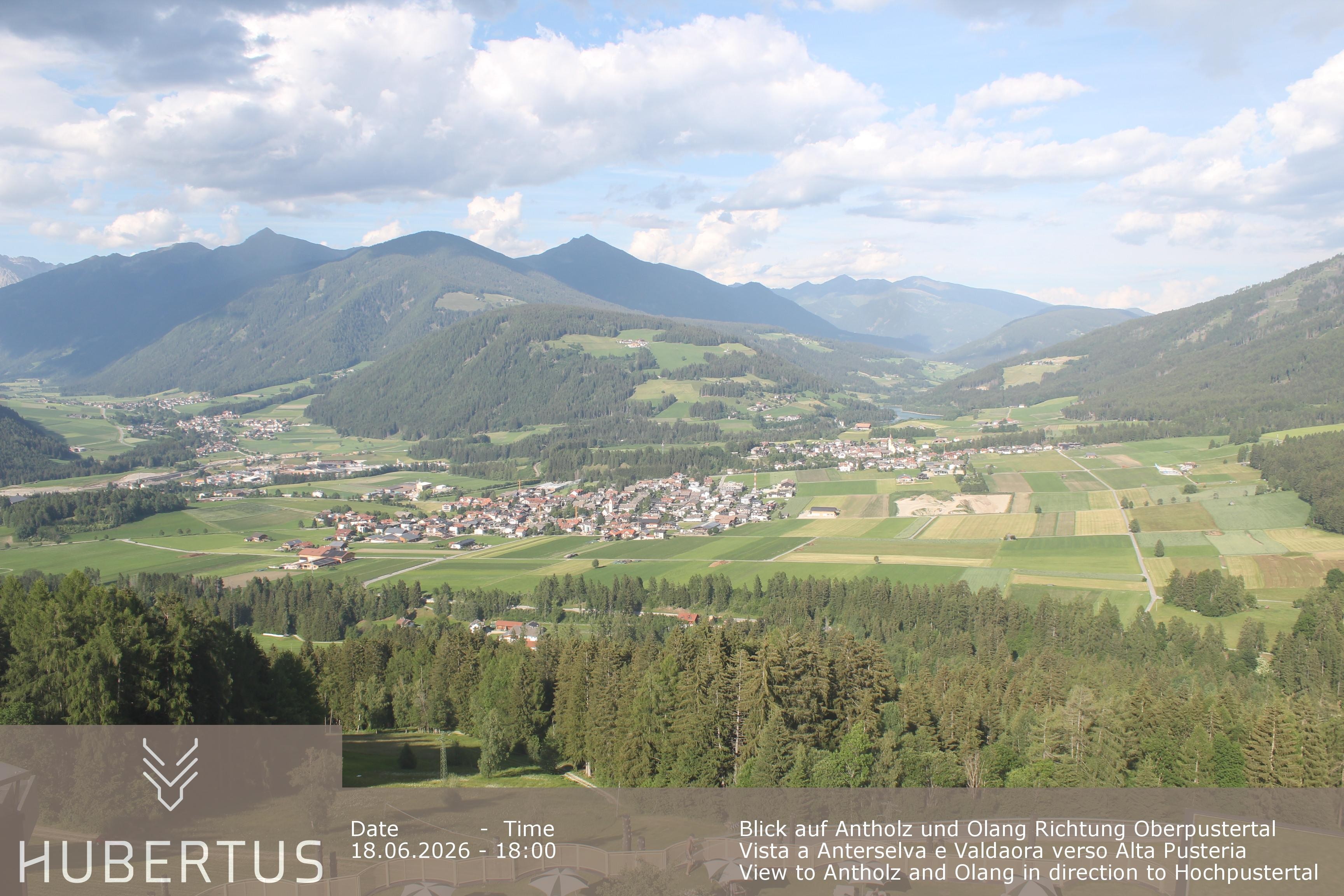 Archiv Foto Webcam Olang, Hotel Hubertus (Südtirol)