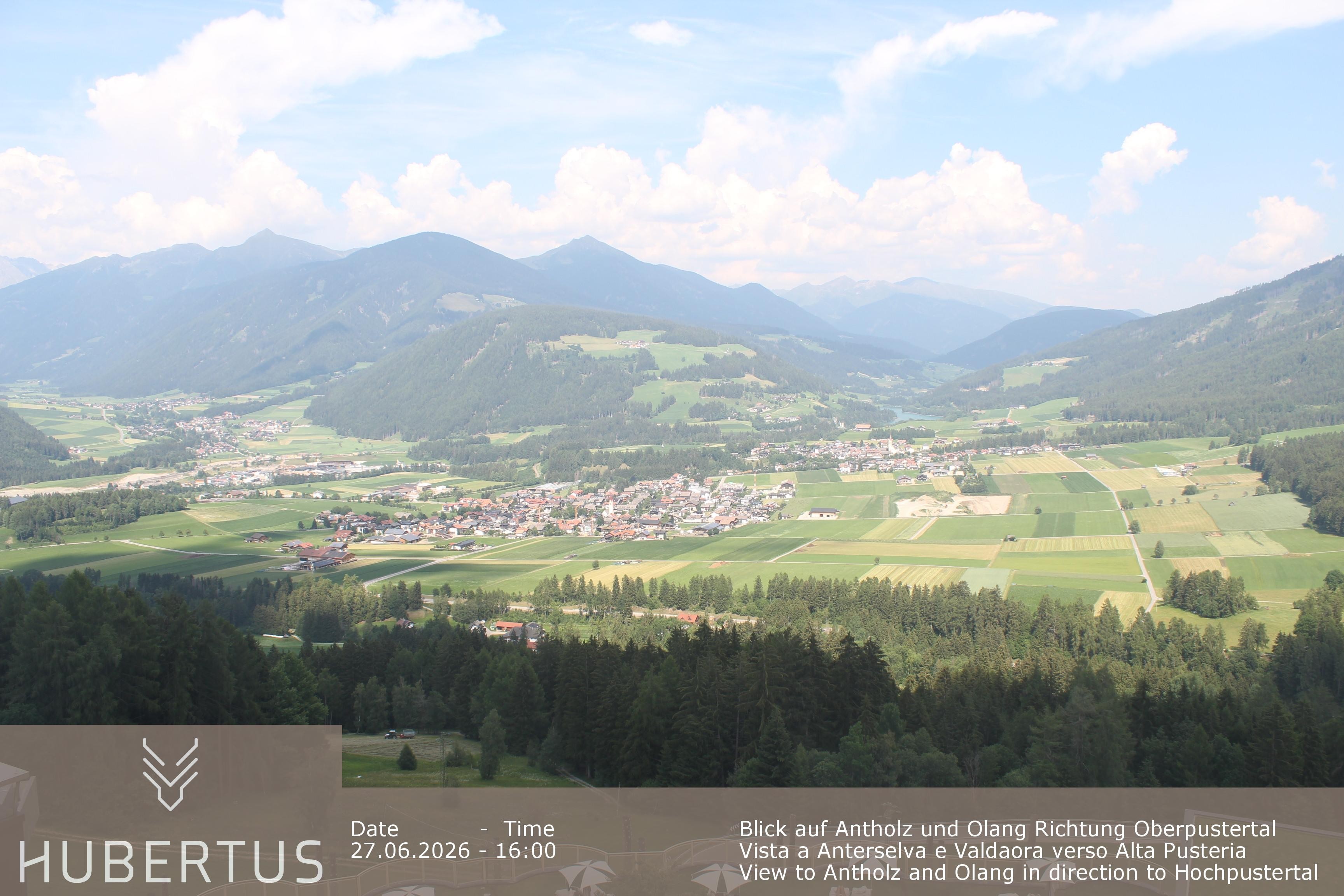 Archiv Foto Webcam Olang, Hotel Hubertus (Südtirol)