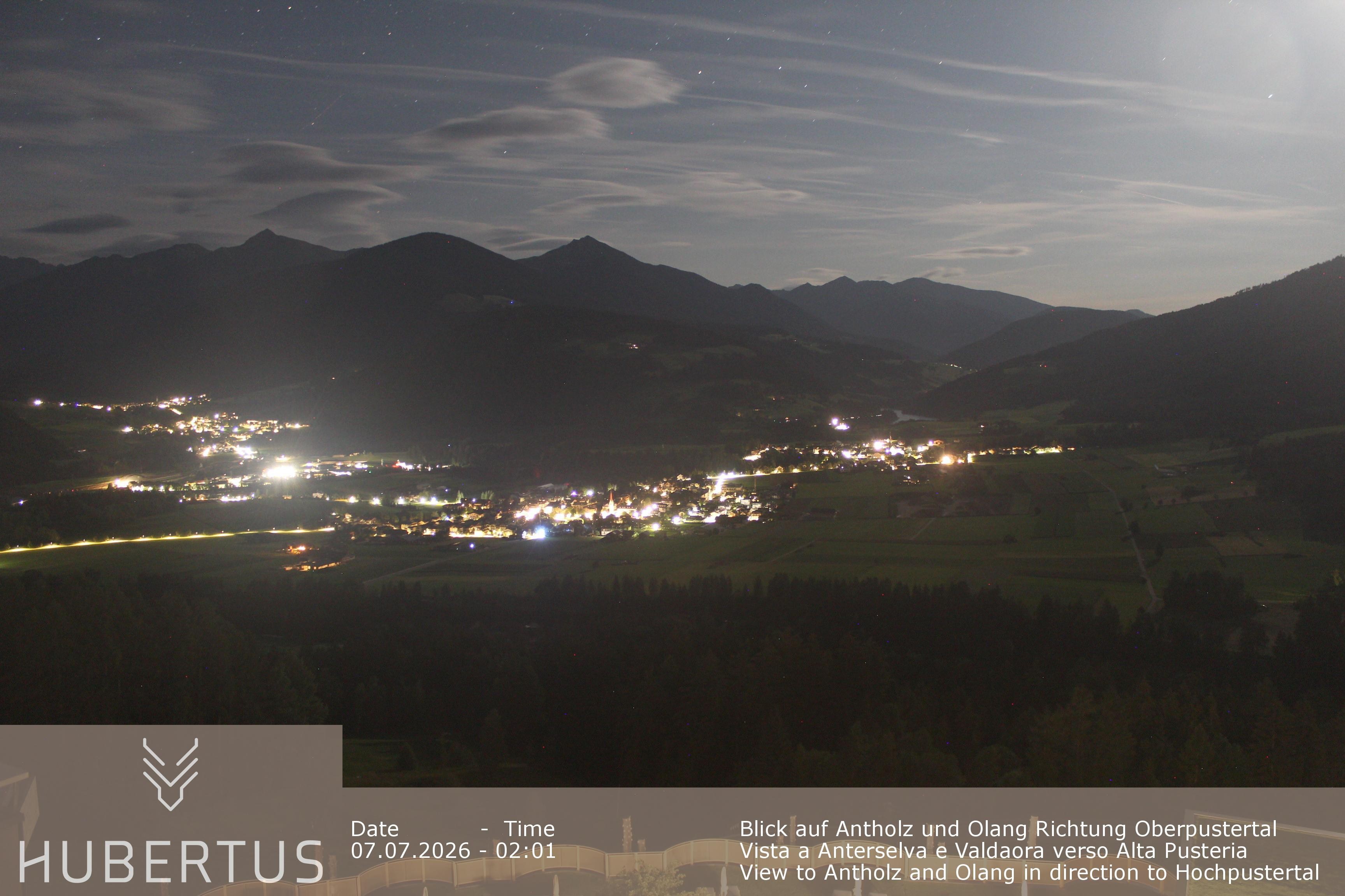 Archiv Foto Webcam Olang, Hotel Hubertus (Südtirol)