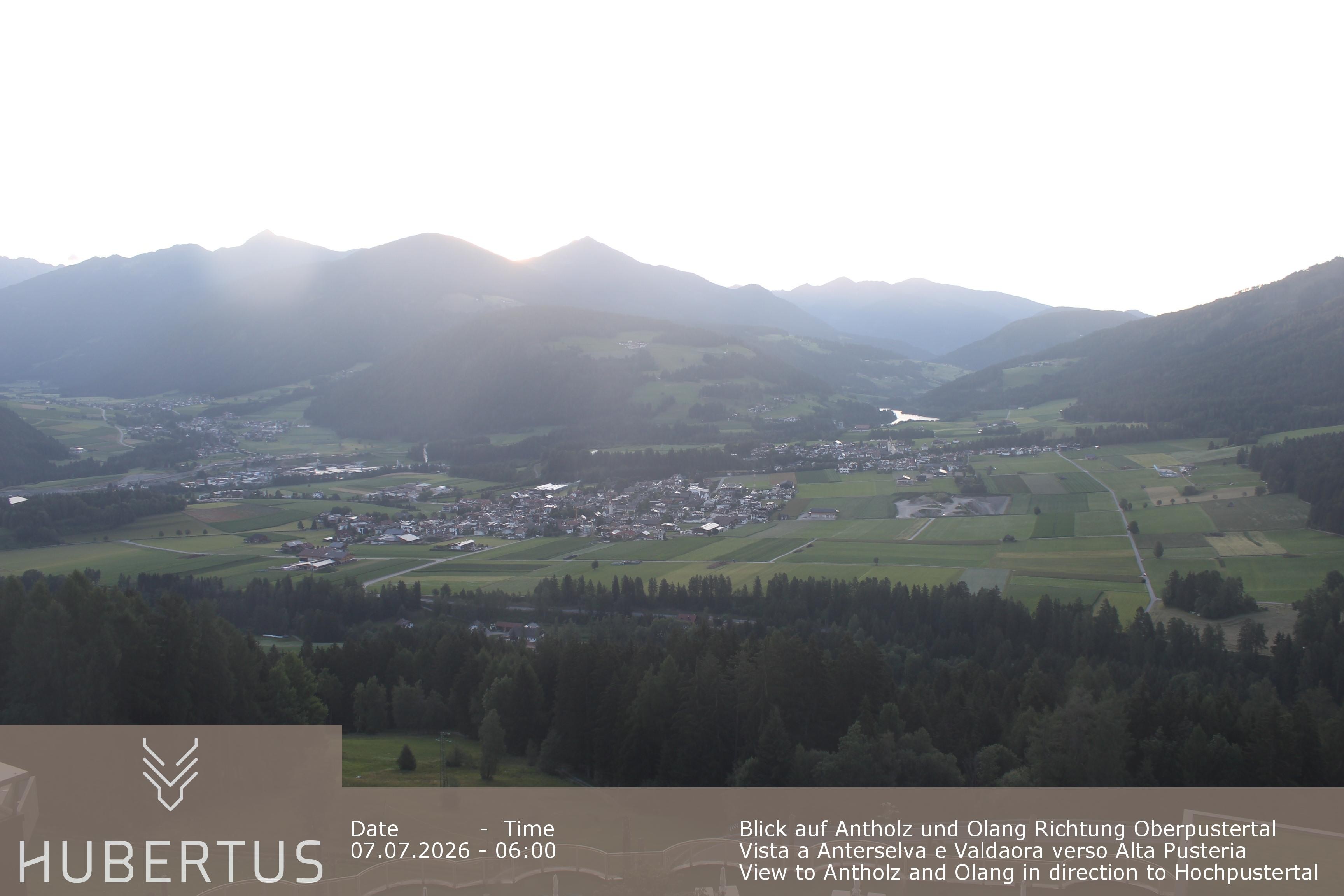 Archiv Foto Webcam Olang, Hotel Hubertus (Südtirol)