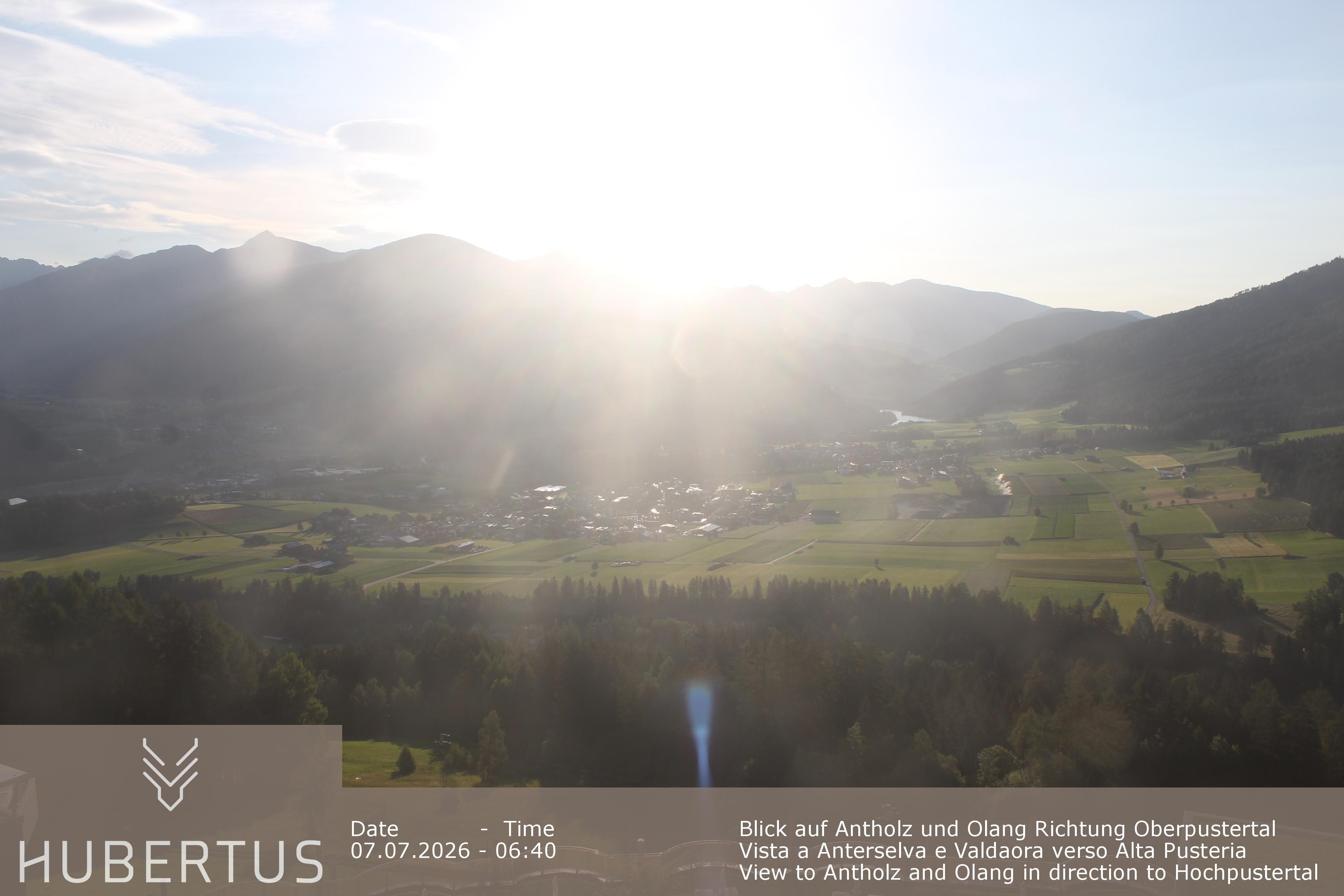 Archiv Foto Webcam Olang, Hotel Hubertus (Südtirol)