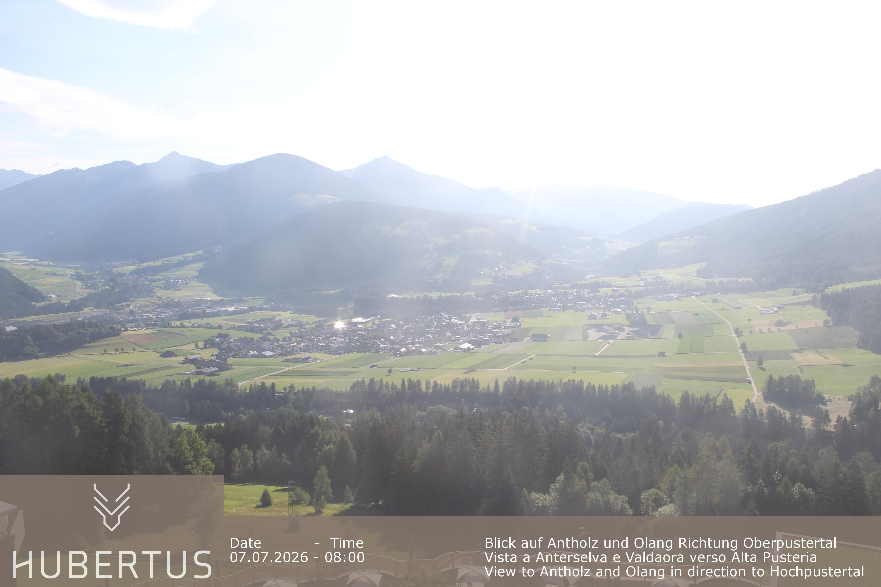 Archiv Foto Webcam Olang, Hotel Hubertus (Südtirol)