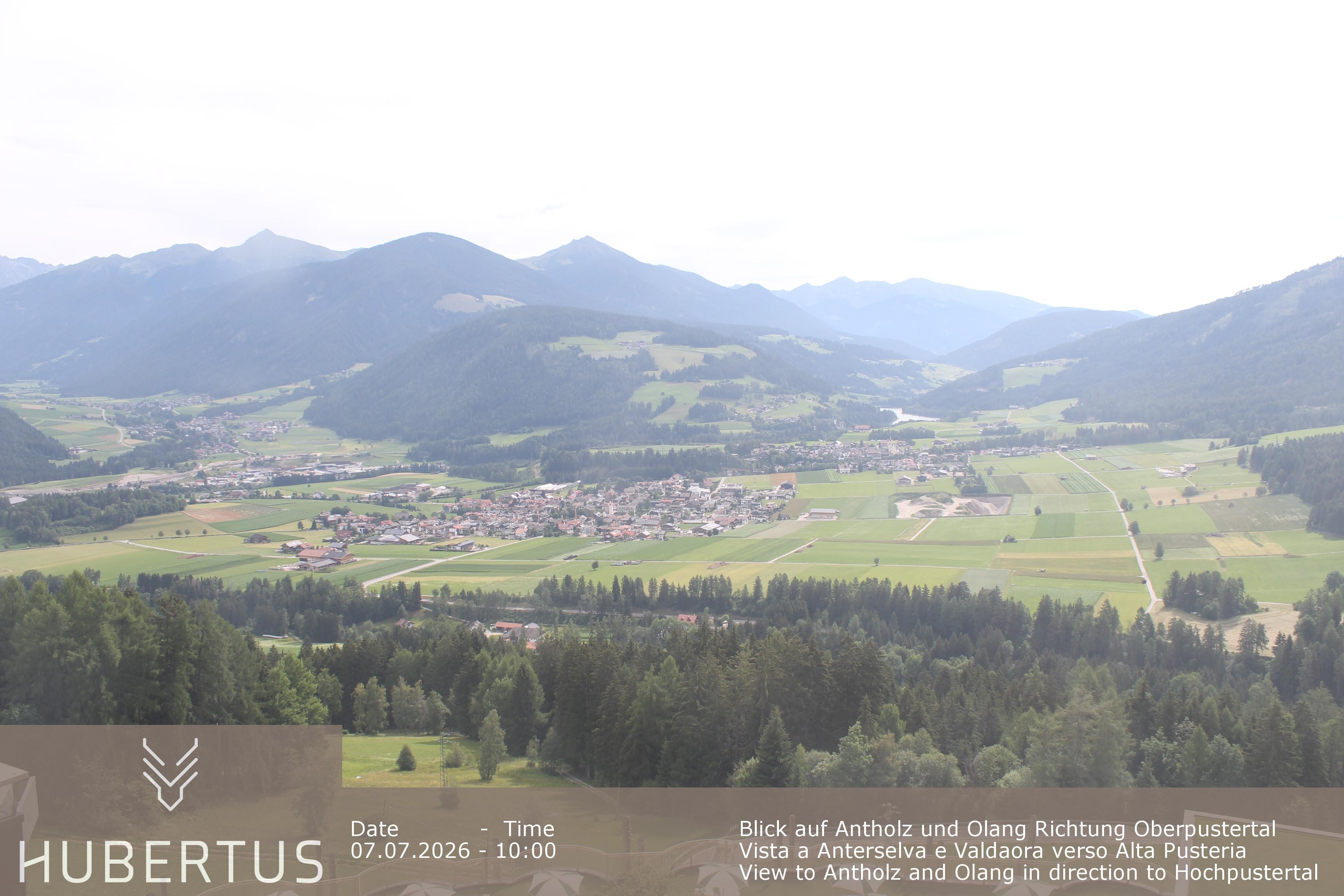 Archiv Foto Webcam Olang, Hotel Hubertus (Südtirol)