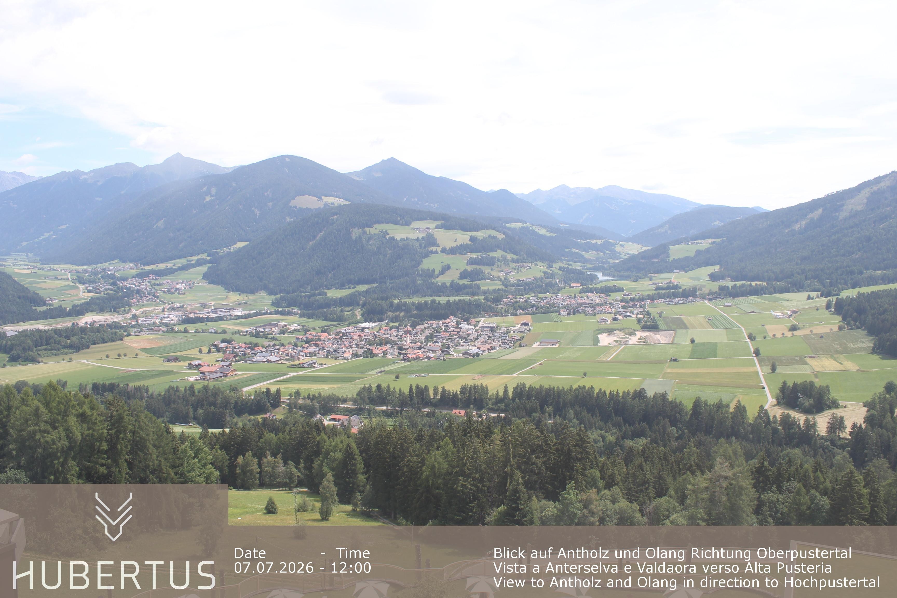 Archiv Foto Webcam Olang, Hotel Hubertus (Südtirol)