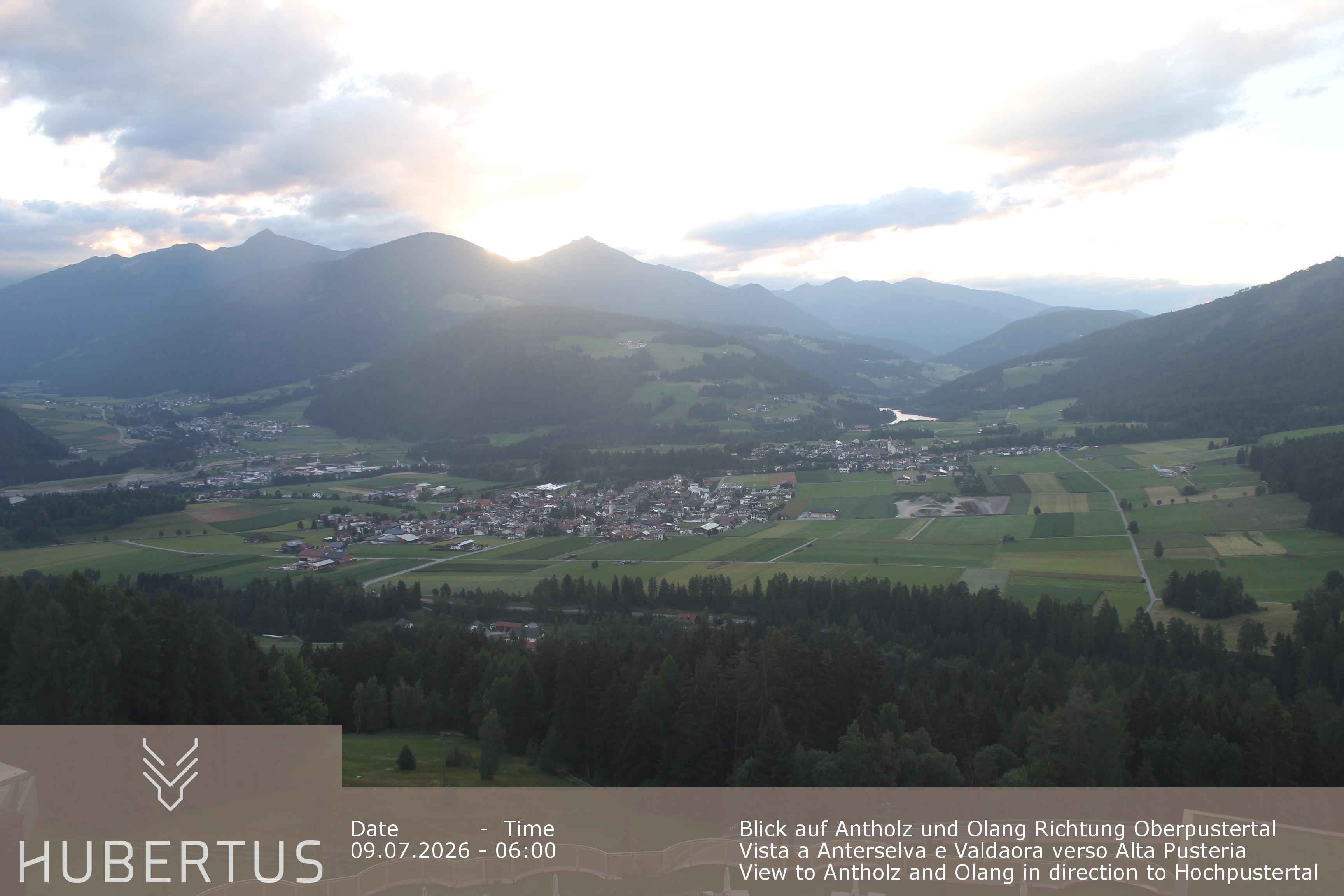 Archiv Foto Webcam Olang, Hotel Hubertus (Südtirol)