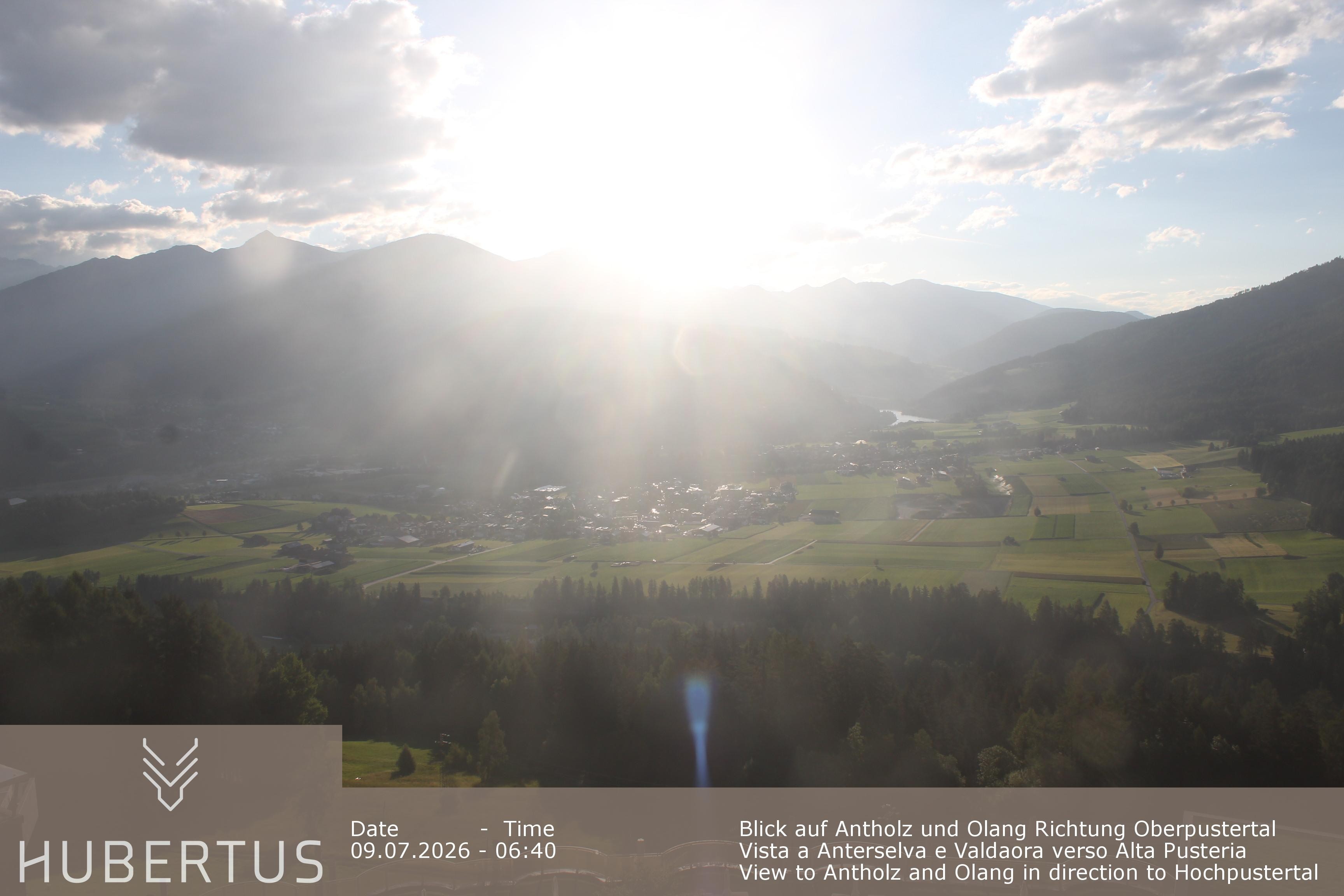 Archiv Foto Webcam Olang, Hotel Hubertus (Südtirol)