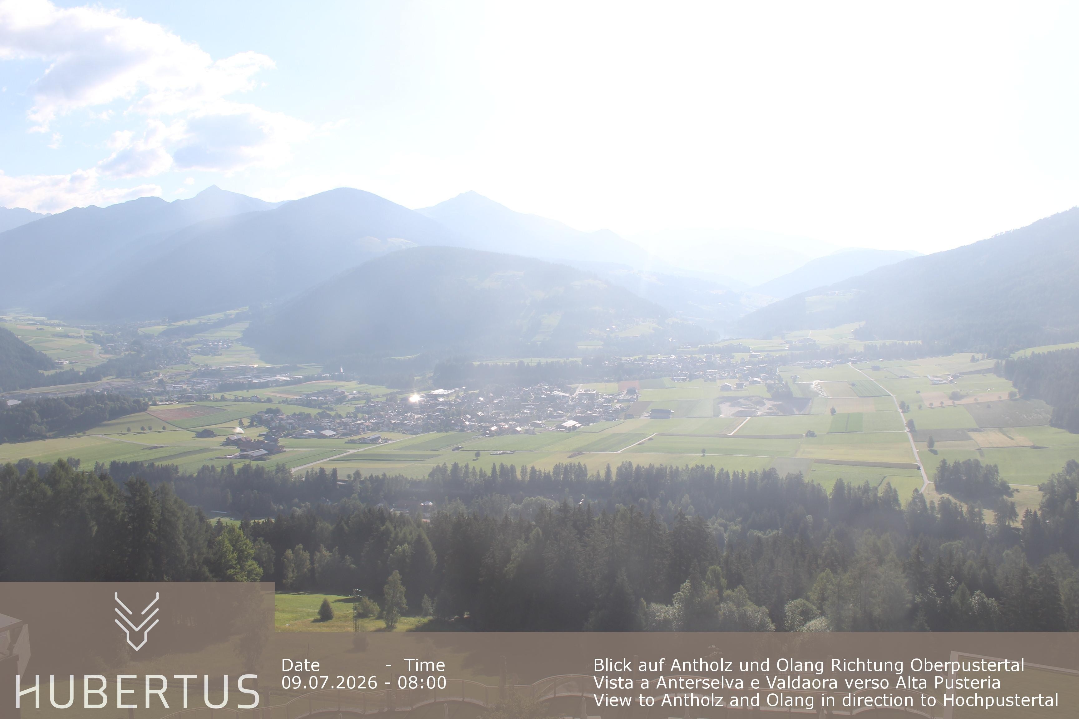 Archiv Foto Webcam Olang, Hotel Hubertus (Südtirol)