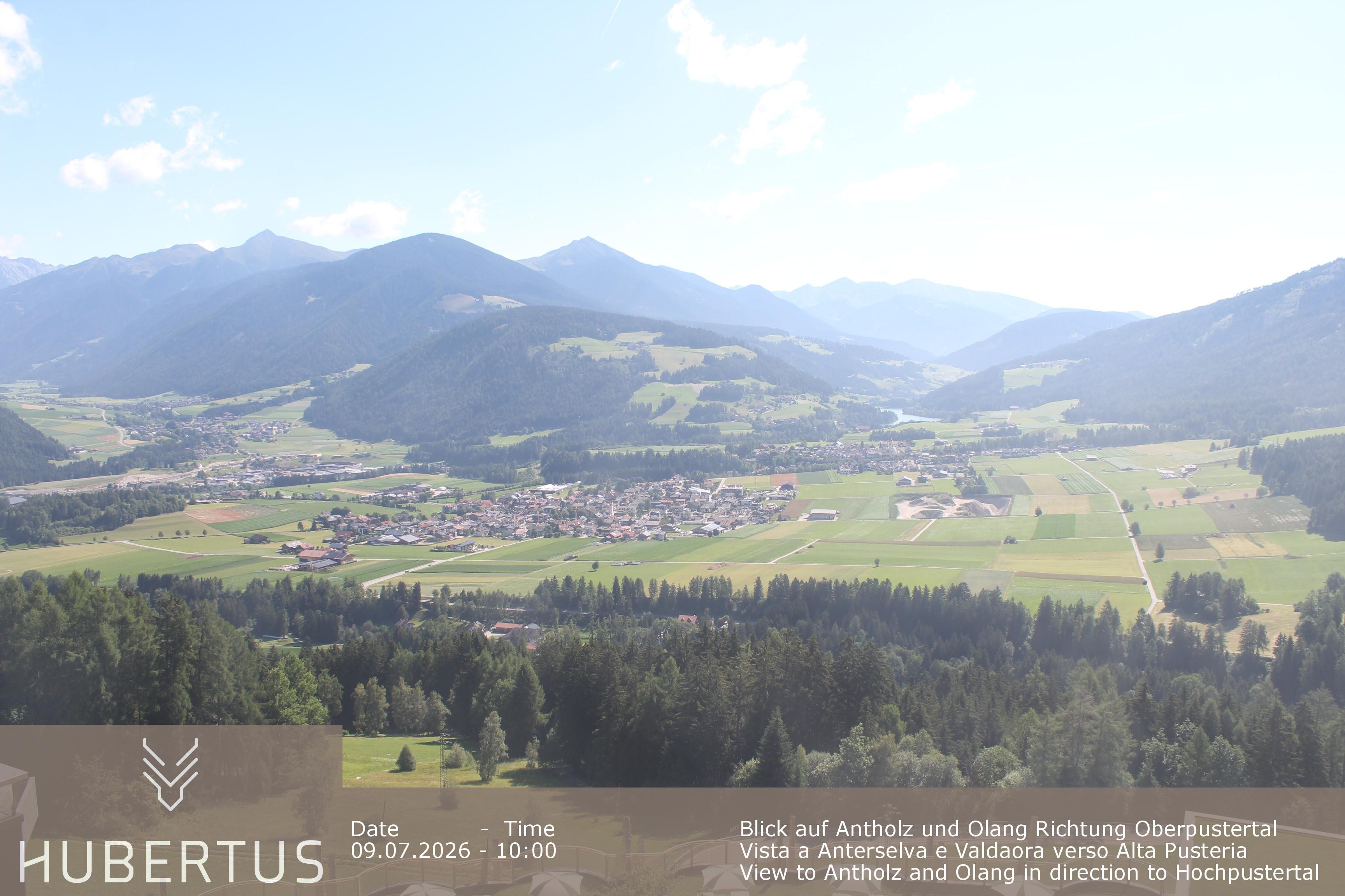 Archiv Foto Webcam Olang, Hotel Hubertus (Südtirol)
