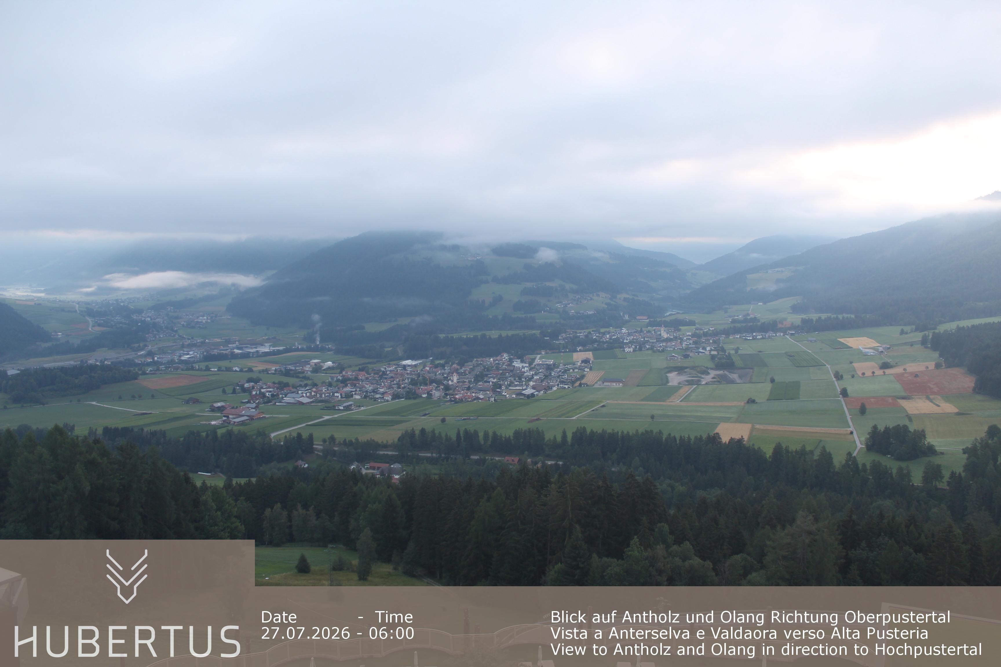 Archiv Foto Webcam Olang, Hotel Hubertus (Südtirol)