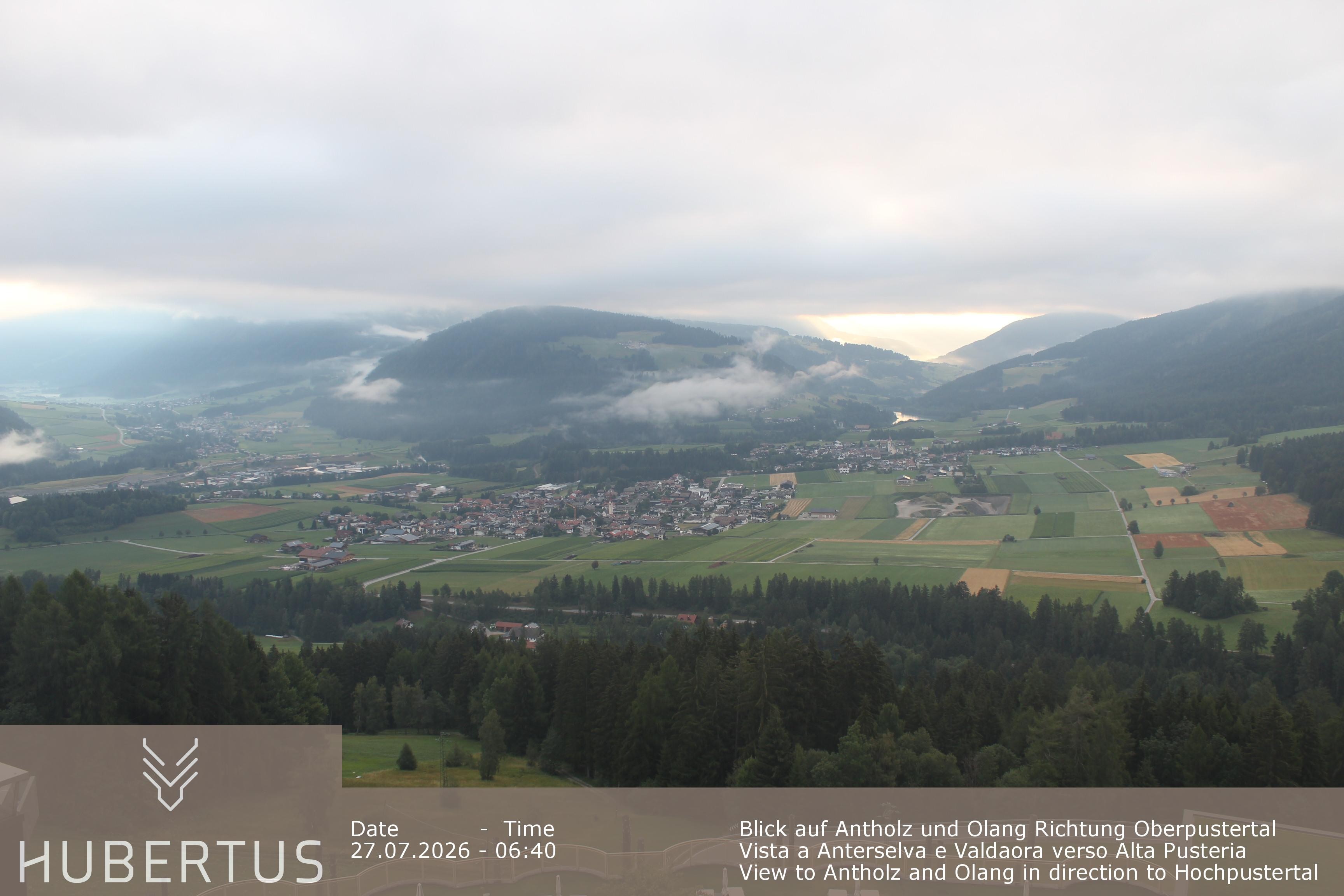Archiv Foto Webcam Olang, Hotel Hubertus (Südtirol)