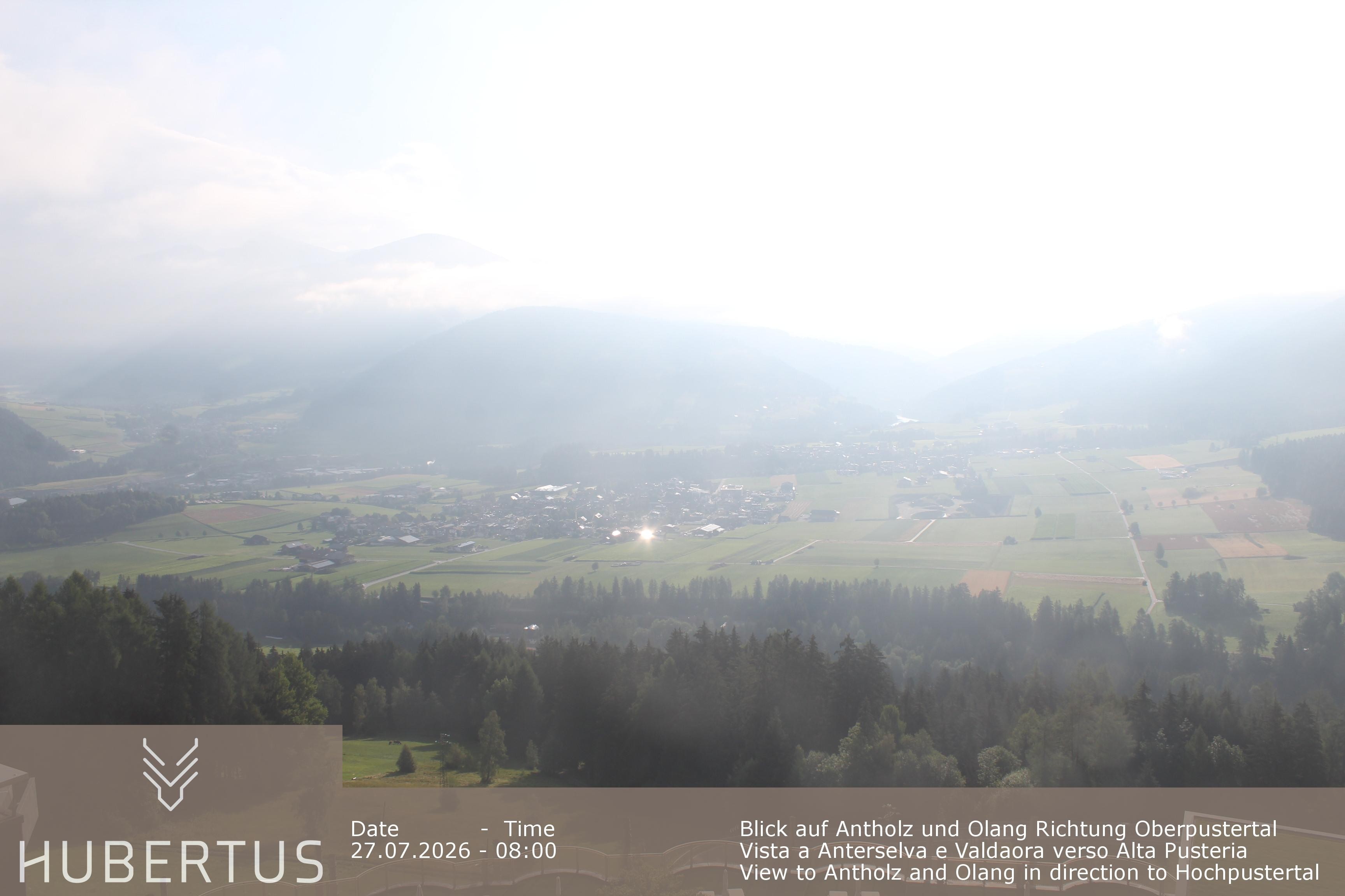 Archiv Foto Webcam Olang, Hotel Hubertus (Südtirol)