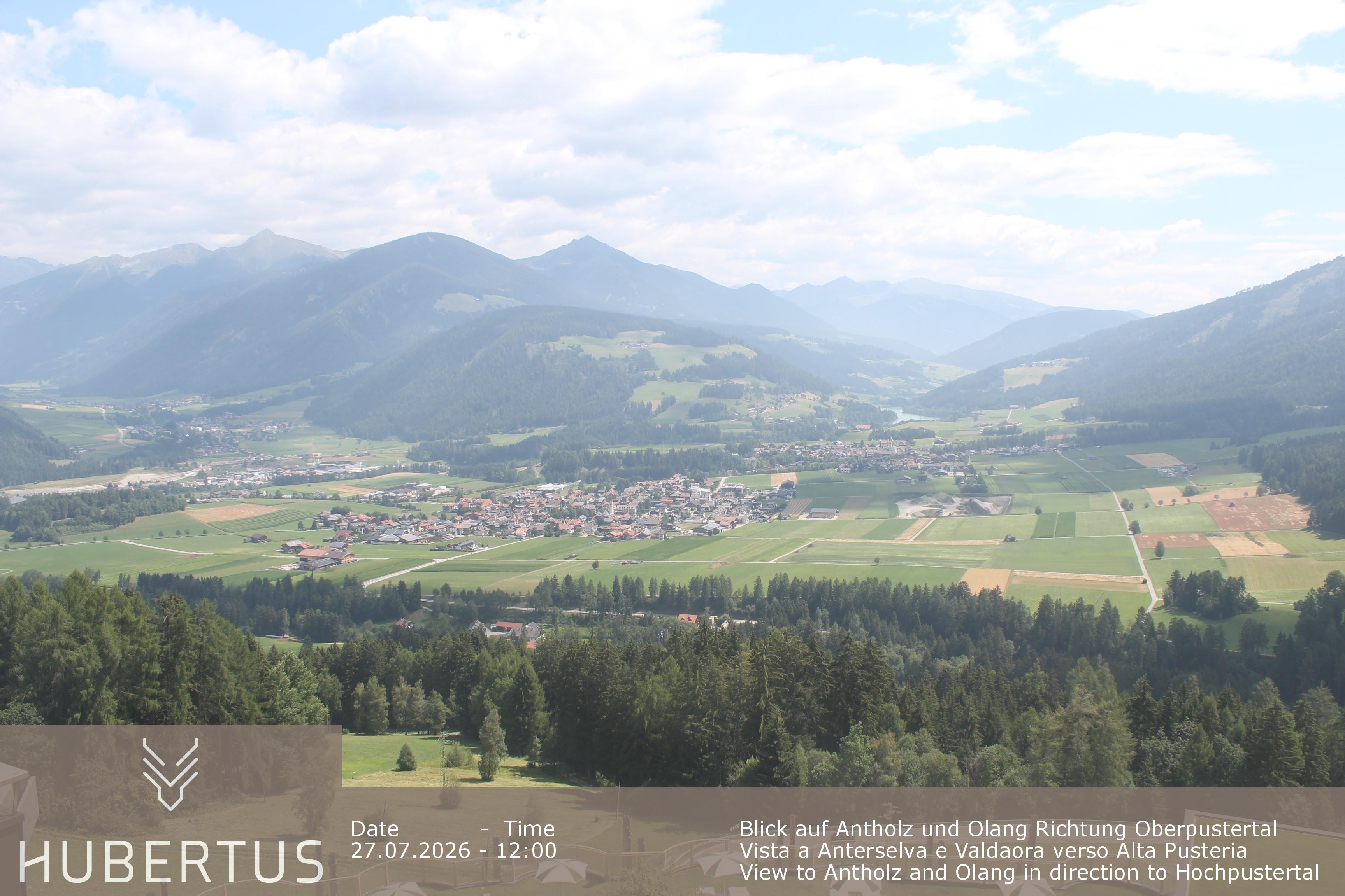 Archiv Foto Webcam Olang, Hotel Hubertus (Südtirol)