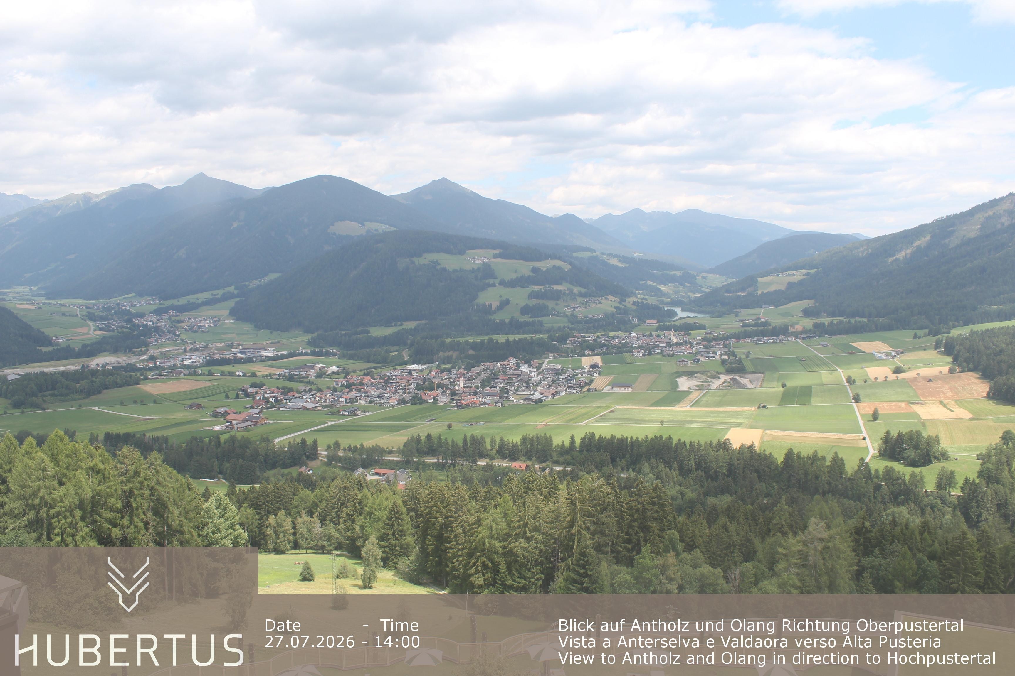 Archiv Foto Webcam Olang, Hotel Hubertus (Südtirol)