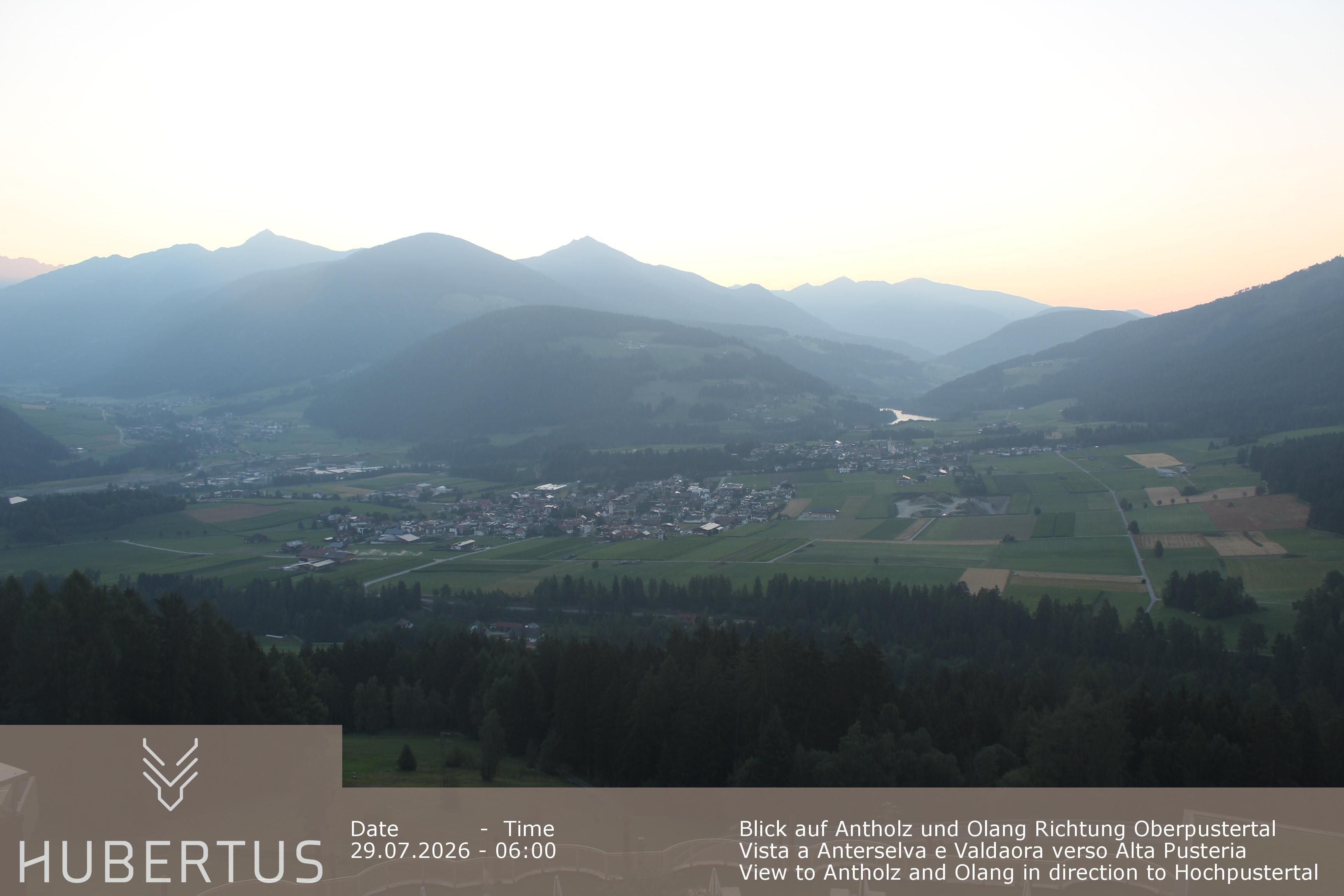 Archiv Foto Webcam Olang, Hotel Hubertus (Südtirol)